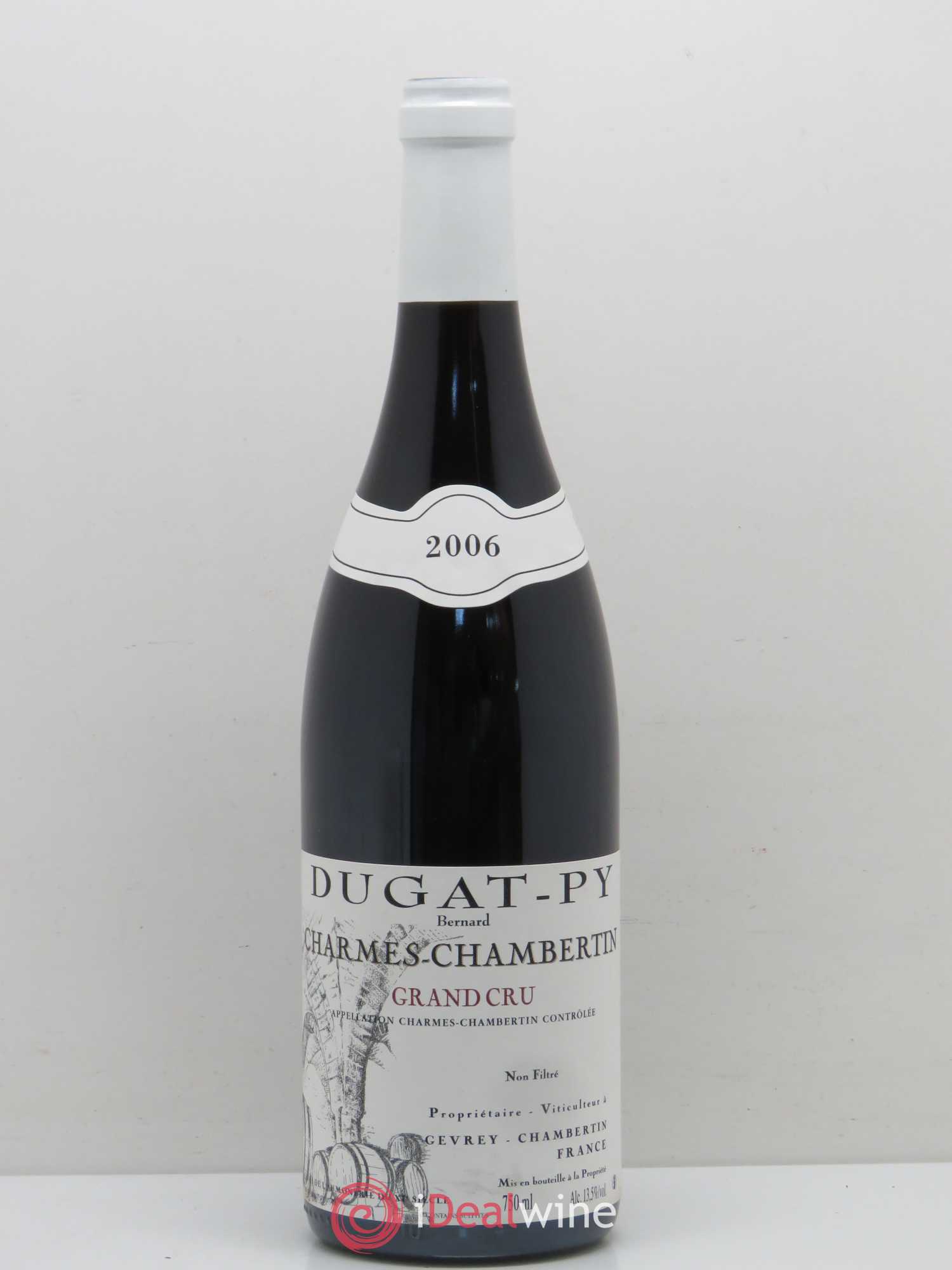 Charmes-Chambertin Grand Cru Dugat-Py 2006 - Lot de 1 bouteille - 0