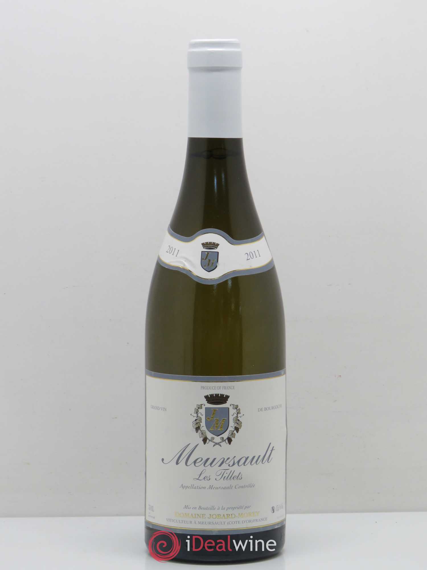 Meursault Les Tillets Domaine Jobard Morey 2011 - Posten von 1 Flasche - 0