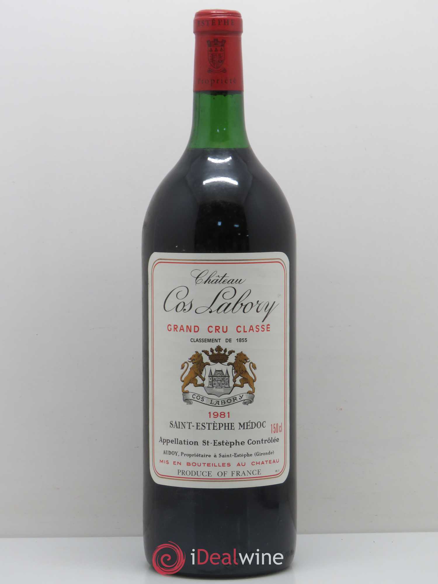 Château Cos Labory 5ème Grand Cru Classé 1981 - Lot de 1 magnum - 0