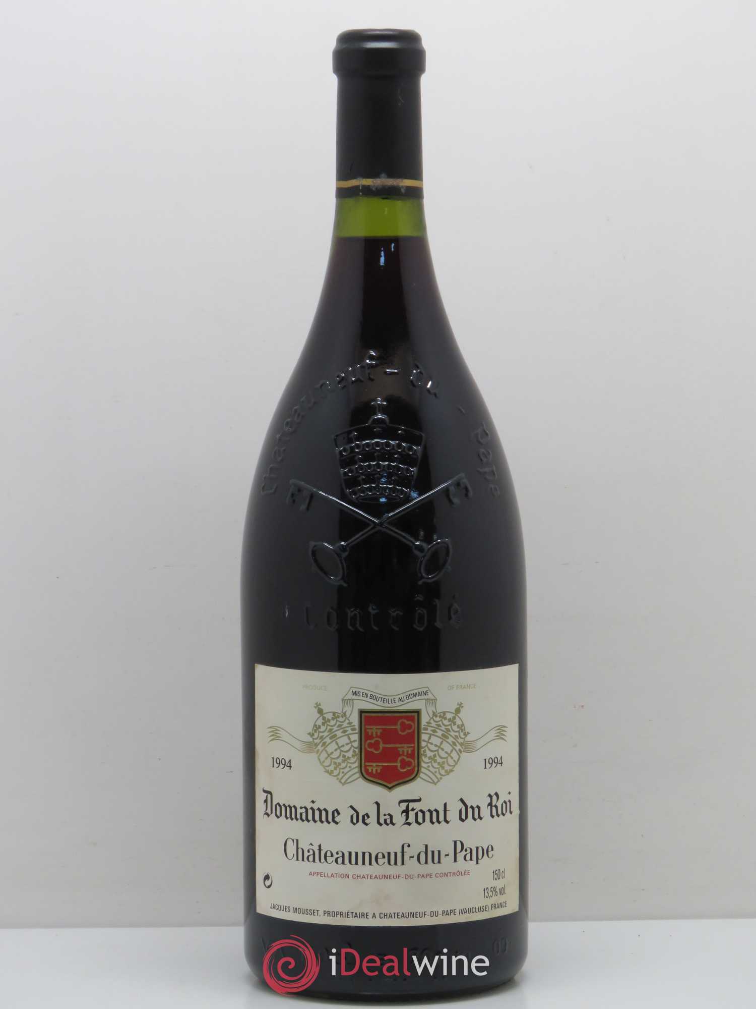 Châteauneuf-du-Pape Domaine de La Font du Roi 1994 - Posten von 1 Magnum - 0
