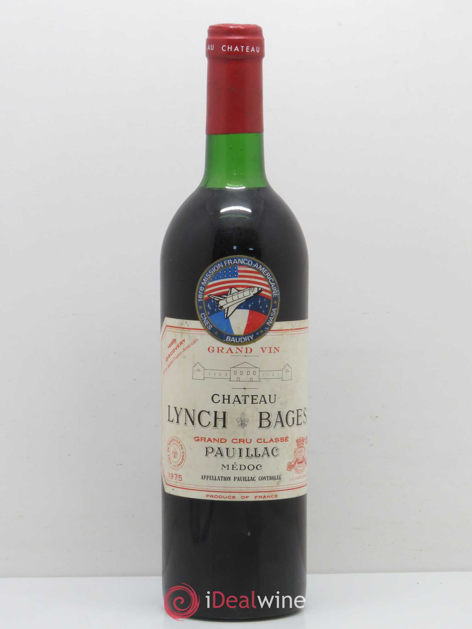 Château Lynch Bages 5ème Grand Cru Classé 1975 - Lot de 1 bouteille - 0