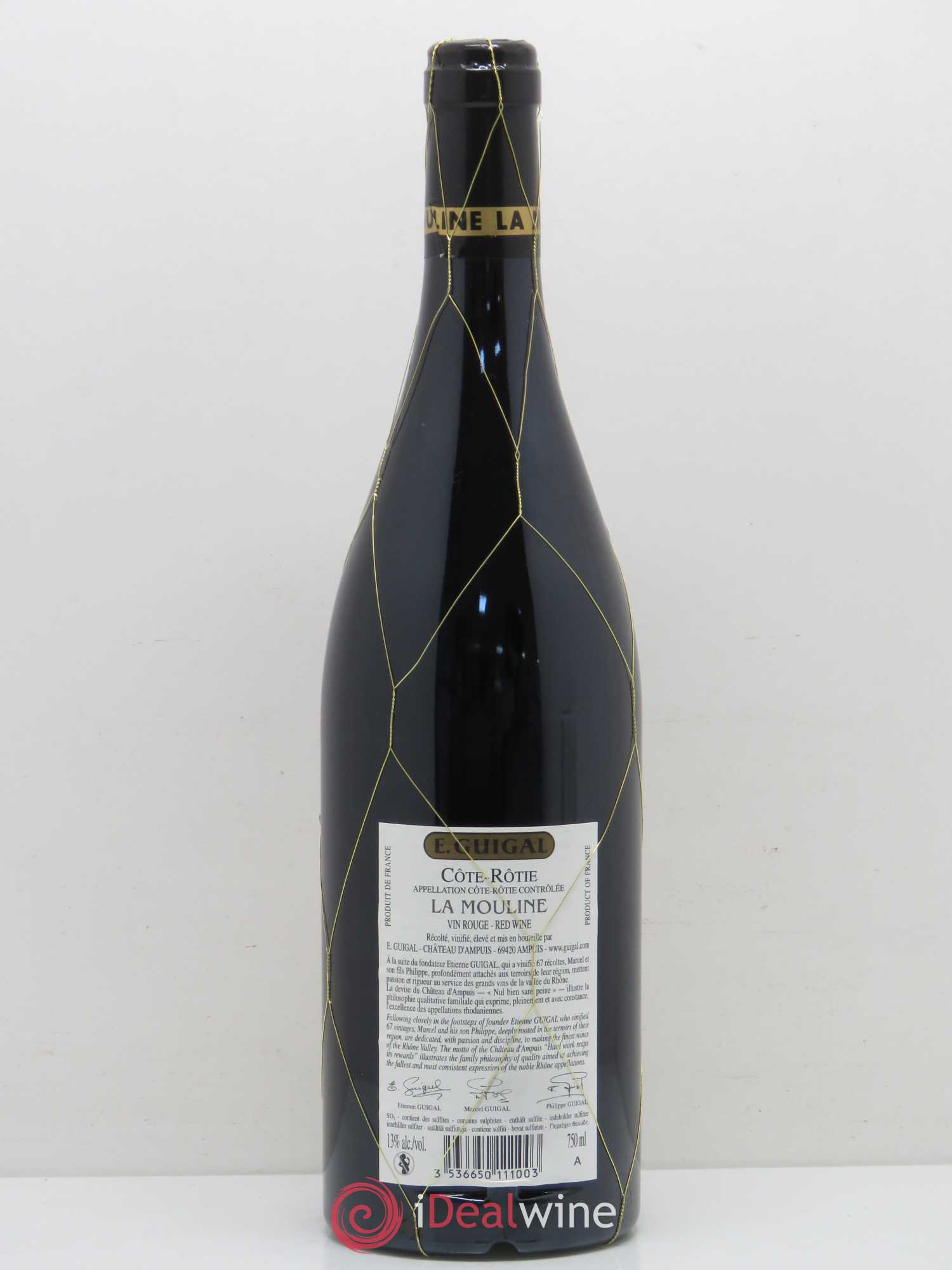 Côte-Rôtie La Mouline Guigal 2007 - Lot de 1 bouteille - 1
