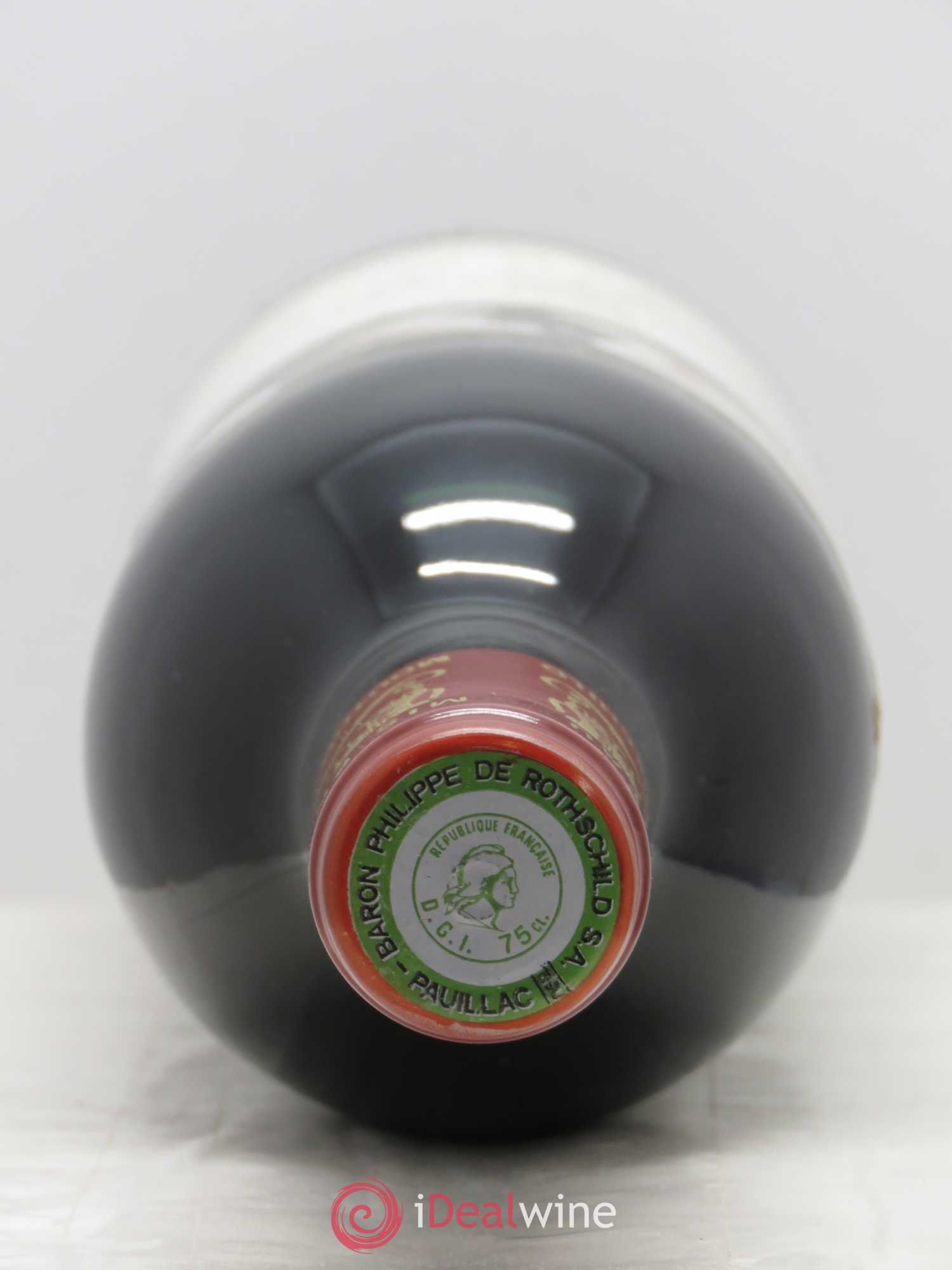 Château Mouton Rothschild 1er Grand Cru Classé 1986 - Lot de 1 bouteille - 1
