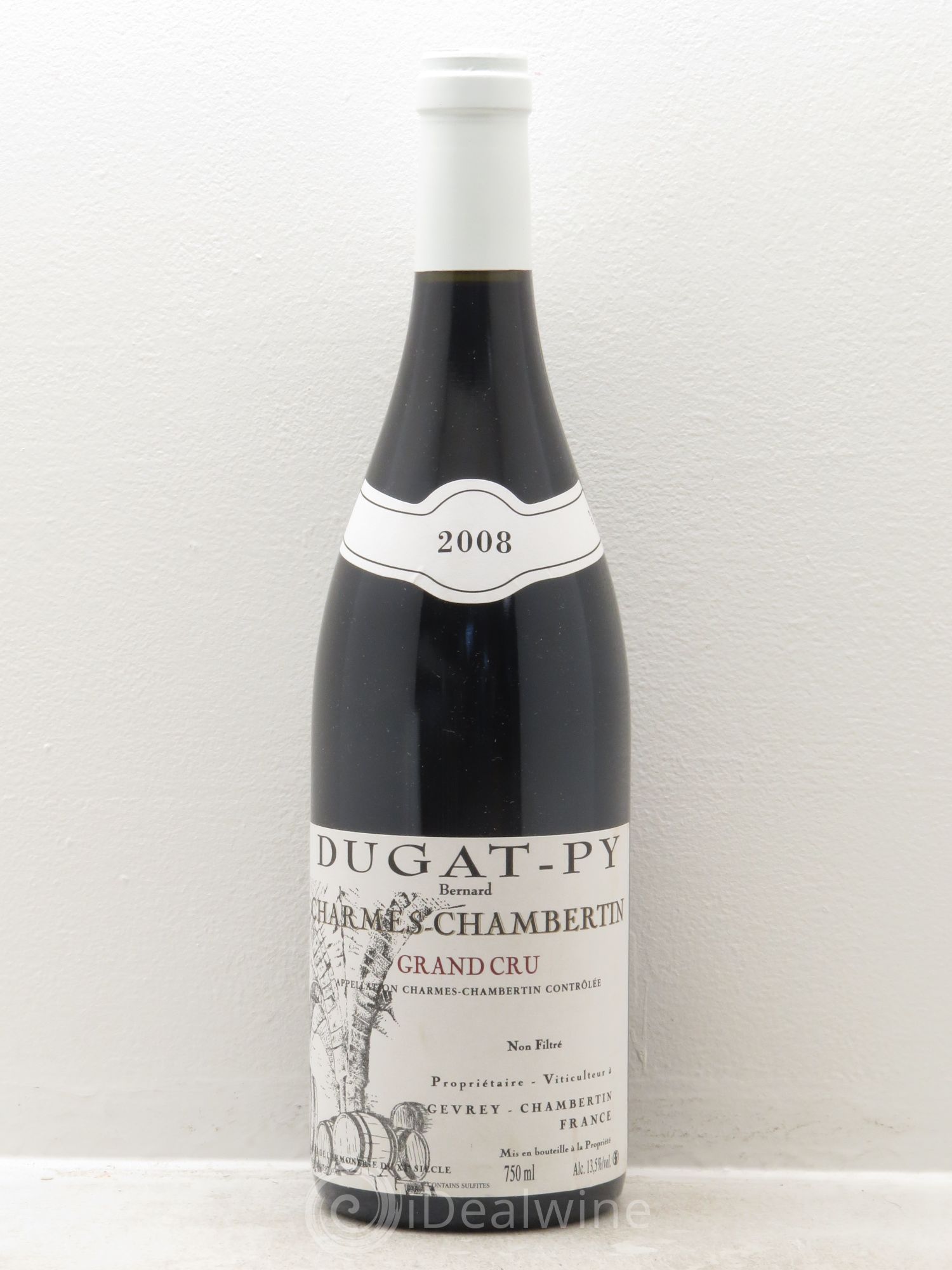 Charmes-Chambertin Grand Cru Dugat-Py 2008 - Lot de 1 bouteille - 0