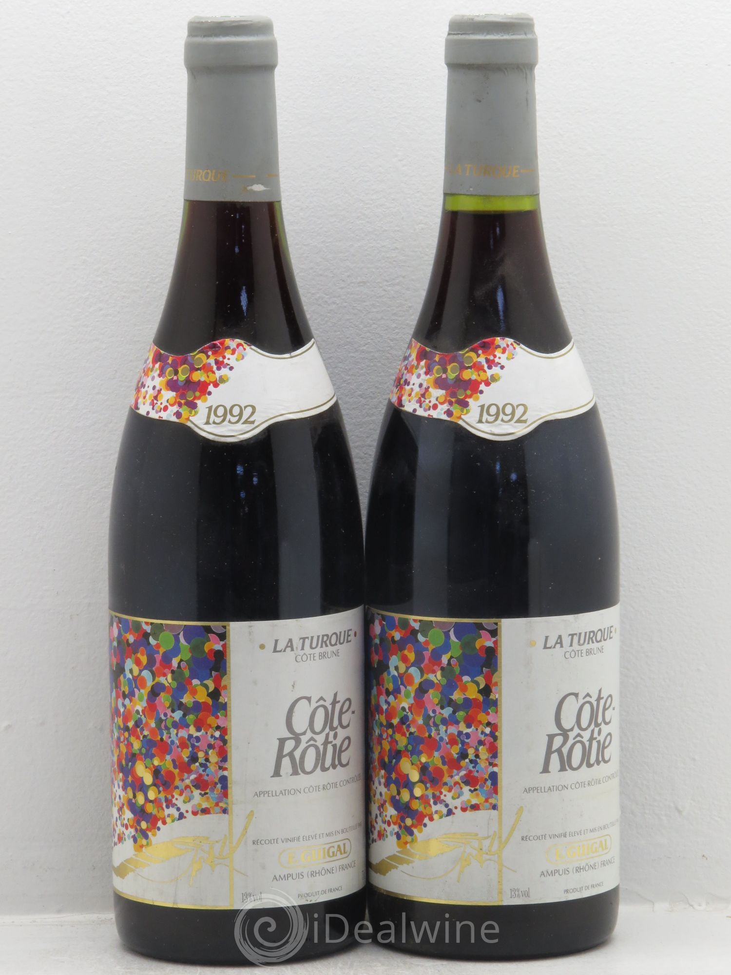 Côte-Rôtie La Turque Guigal 1992 - Lot de 2 bouteilles - 0
