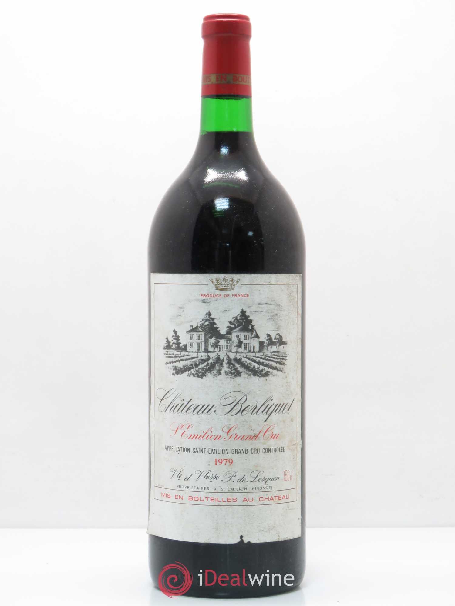 Château Berliquet Grand Cru Classé 1979 - Lot de 1 magnum - 0