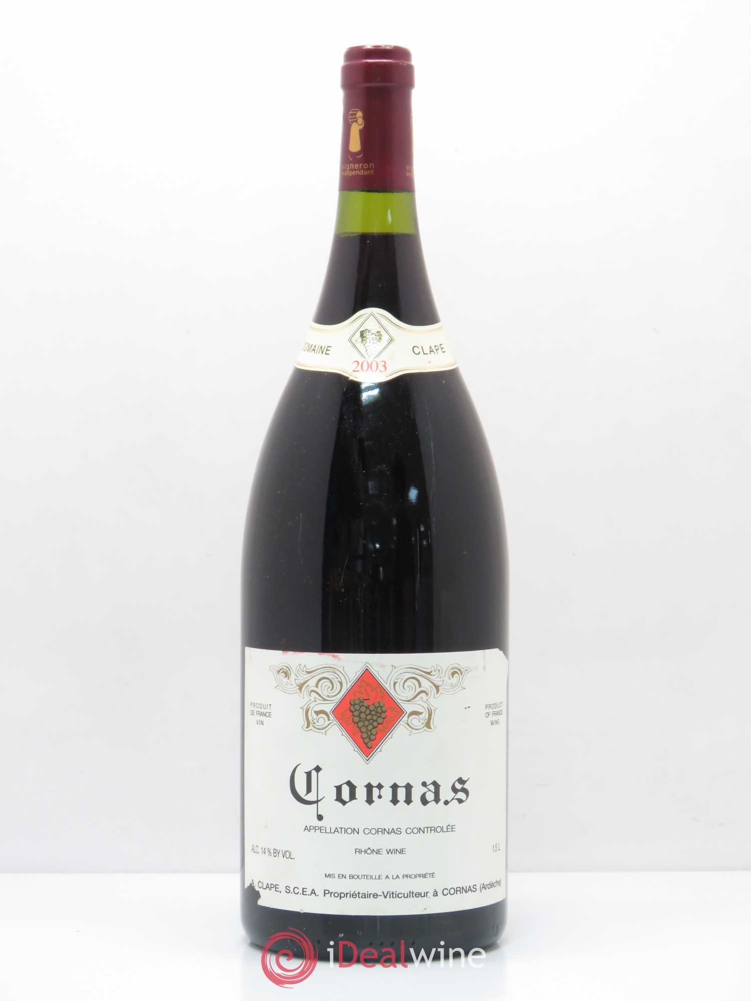 Cornas Auguste Clape 2003 - Lot de 1 magnum - 0