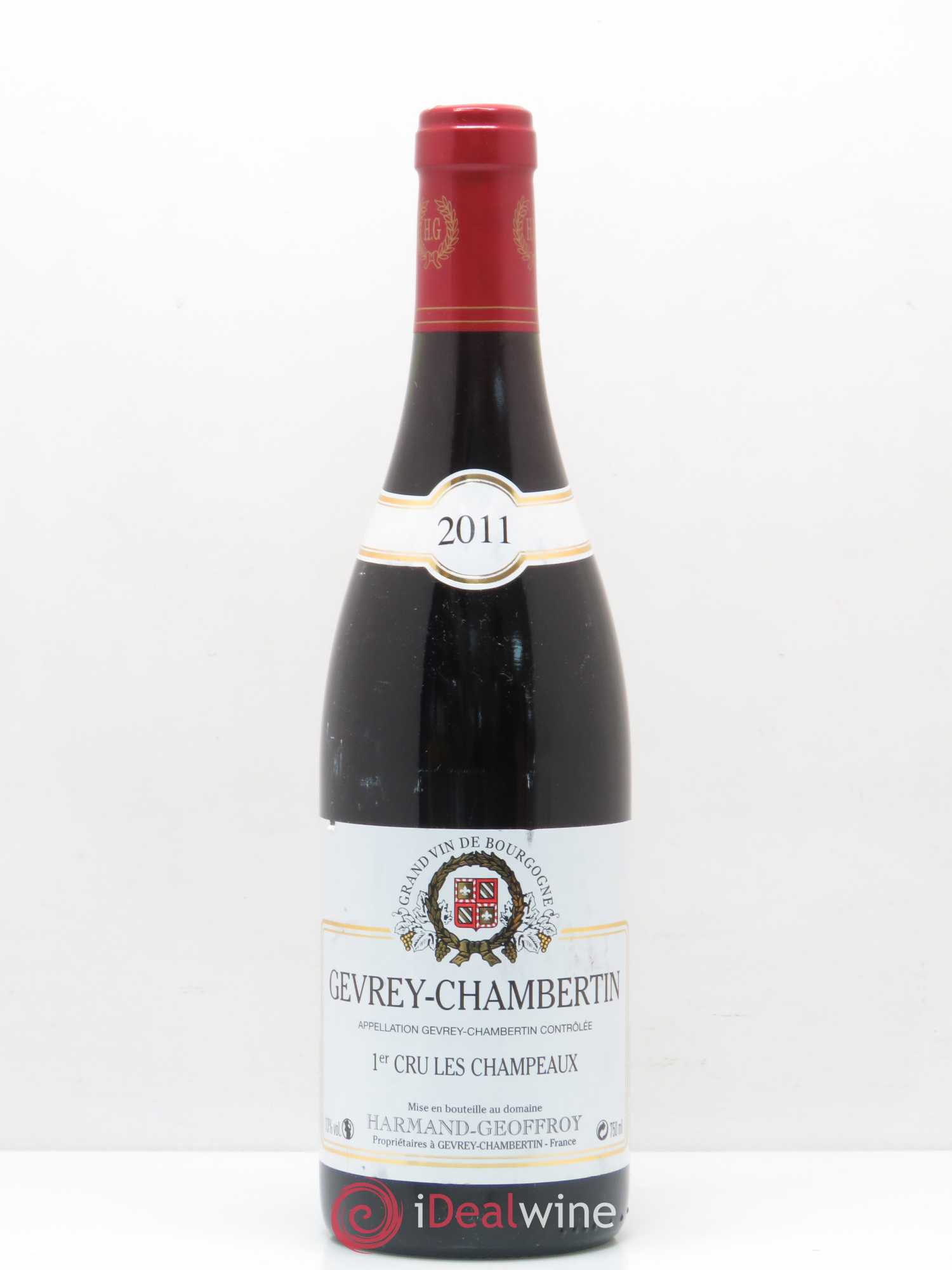 Gevrey-Chambertin 1er Cru Champeaux Harmand-Geoffroy 2011 - Posten von 1 Flasche - 0
