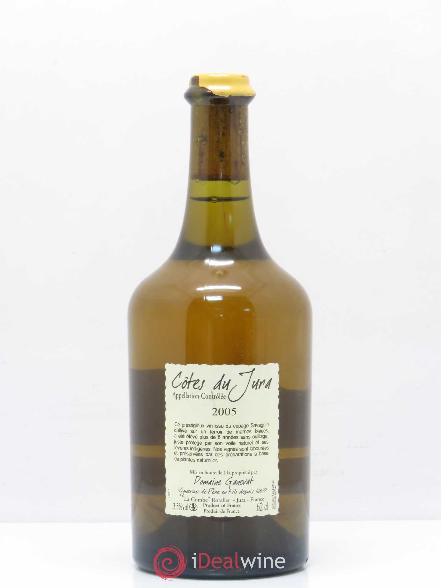 Côtes du Jura Vin Jaune Jean-François Ganevat (Domaine) 2005 - Lot de 1 bouteille - 1