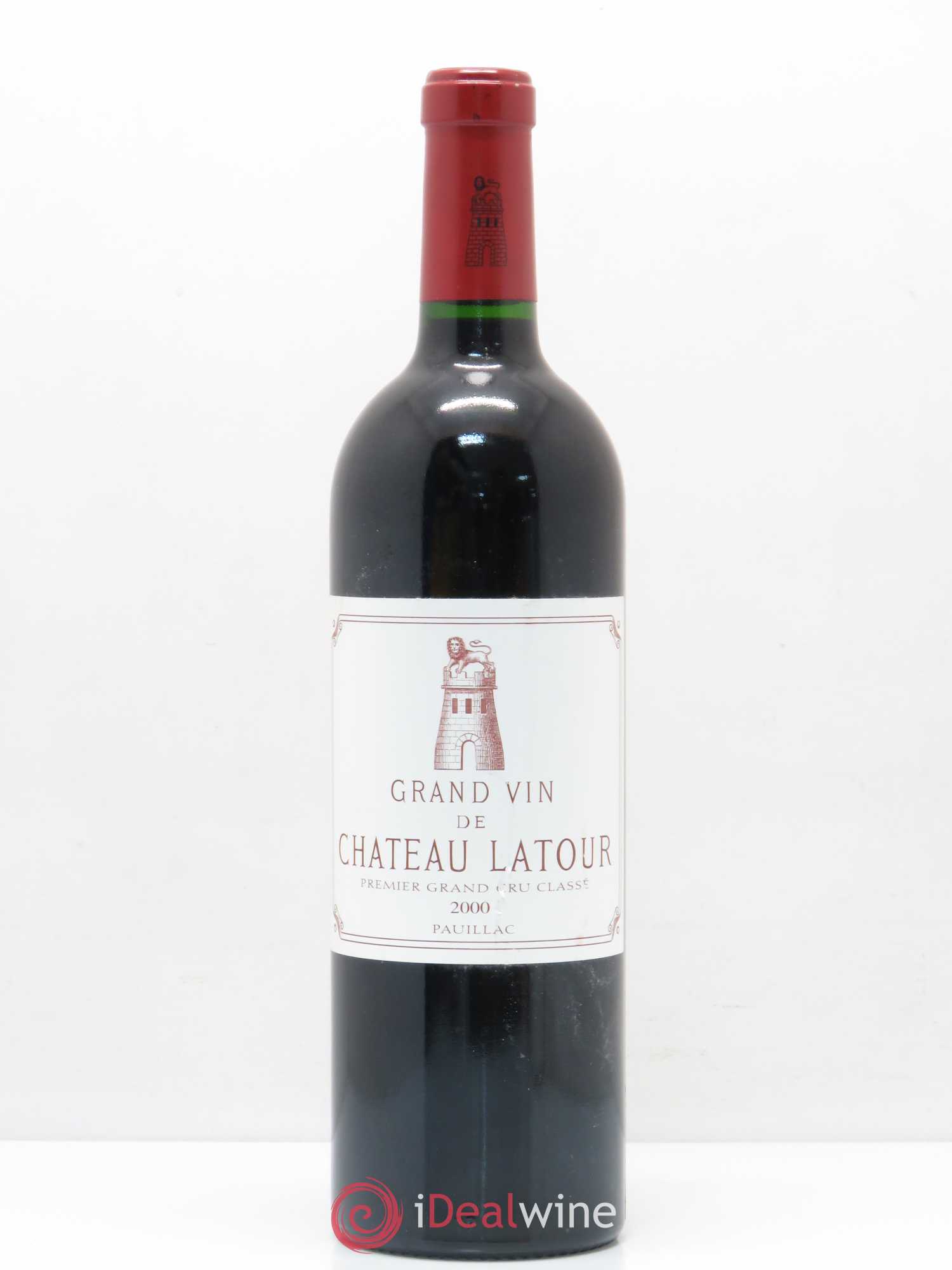 Château Latour 1er Grand Cru Classé 2000 - Lot de 1 bouteille - 0