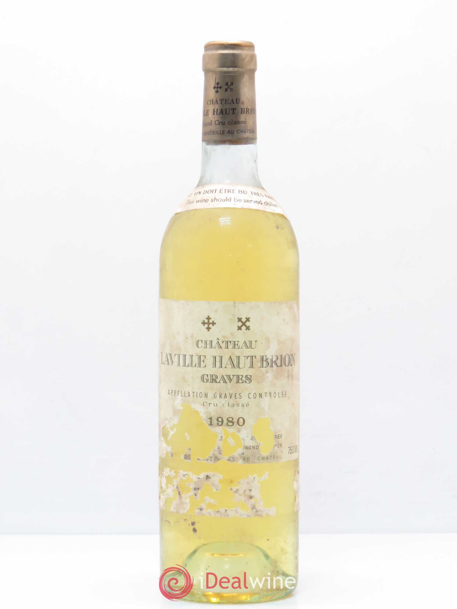 Château Laville Haut-Brion Cru Classé de Graves 1980 - Lot de 1 bouteille - 0