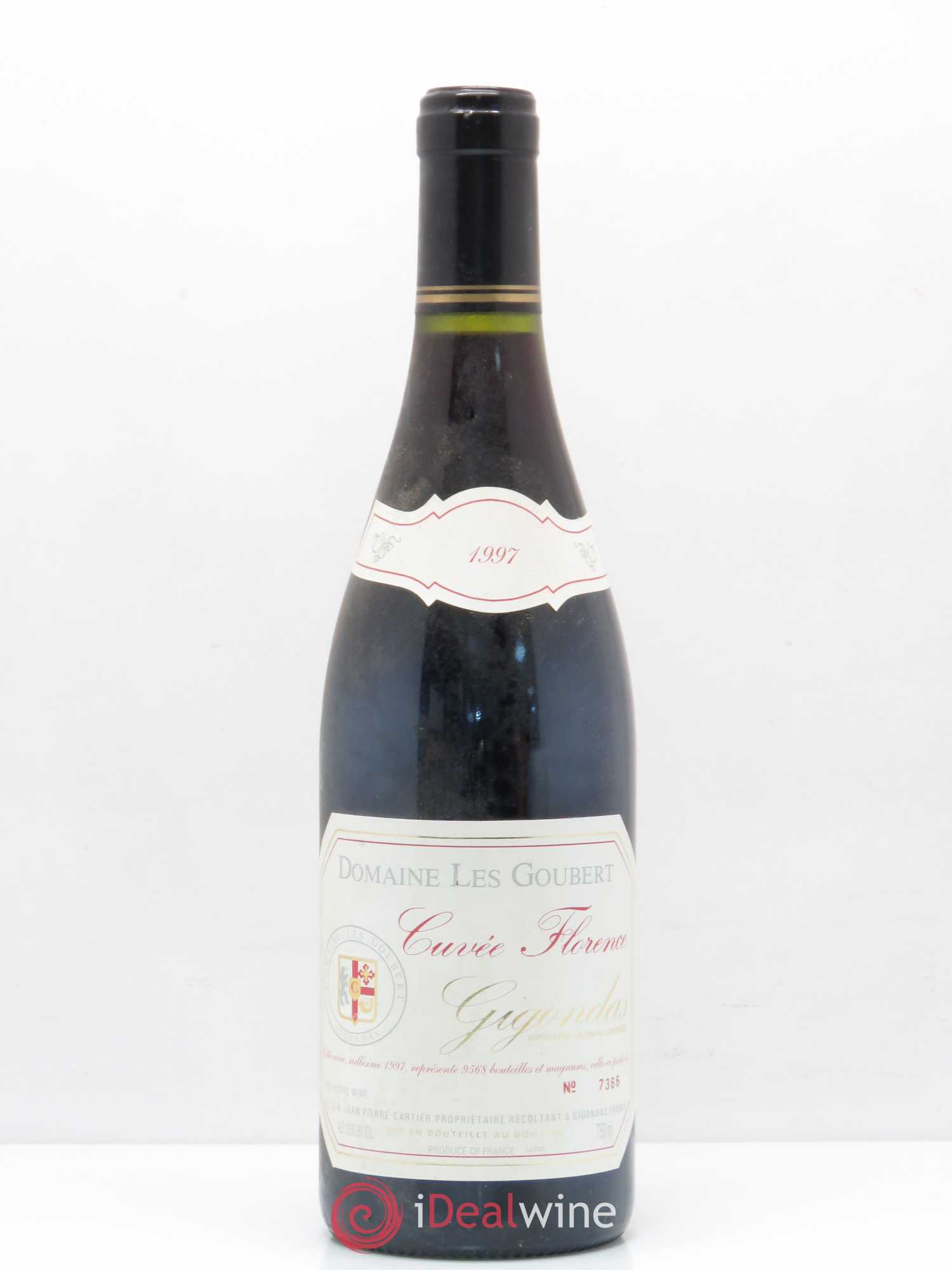 Gigondas Cuvée Florence Les Goubert (Domaine) 1997 - Lot de 1 bouteille - 0