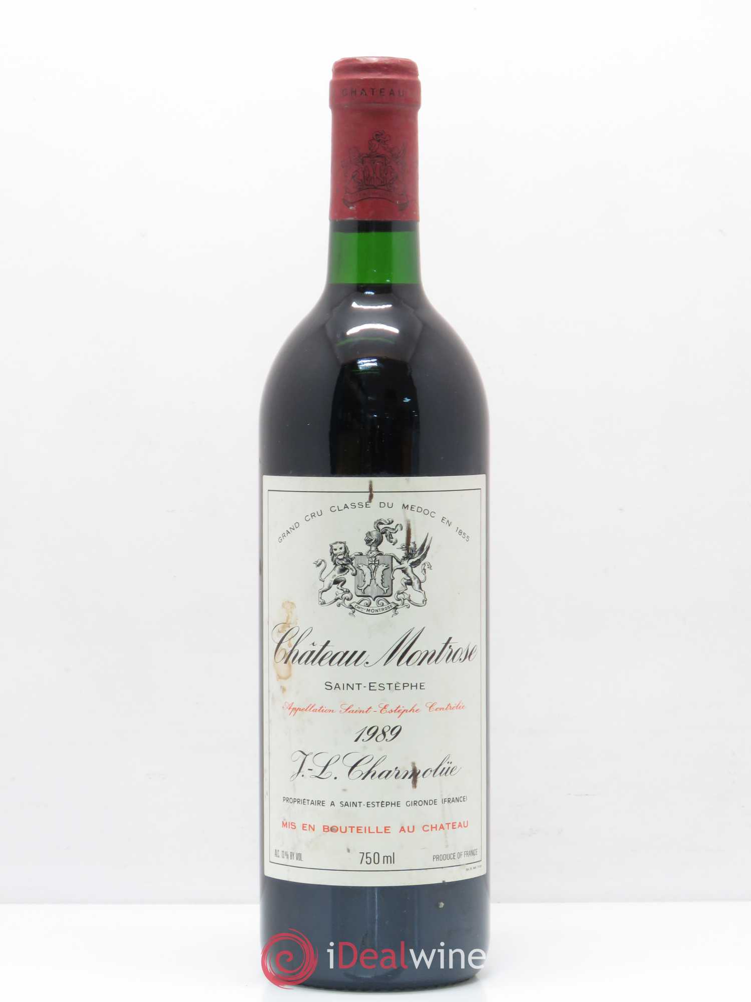 Château Montrose 2ème Grand Cru Classé 1989 - Lot de 1 bouteille - 0