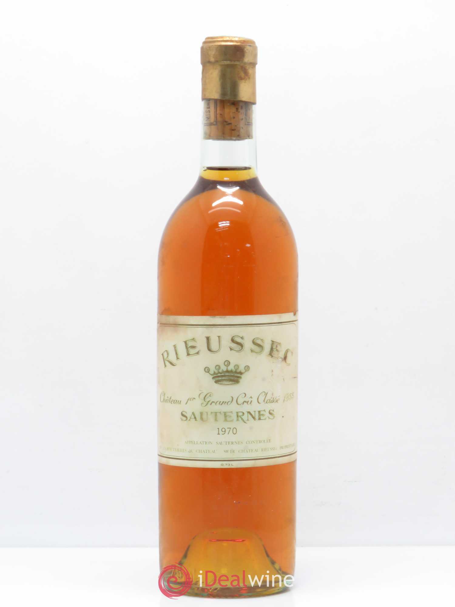 Château Rieussec 1er Grand Cru Classé 1970 - Lotto di 1 bottiglia - 0