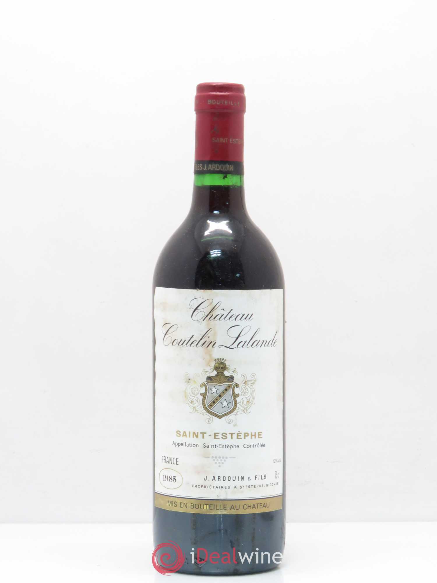Saint-Estèphe Château Coutelin Lalande 1985 - Posten von 1 Flasche - 0