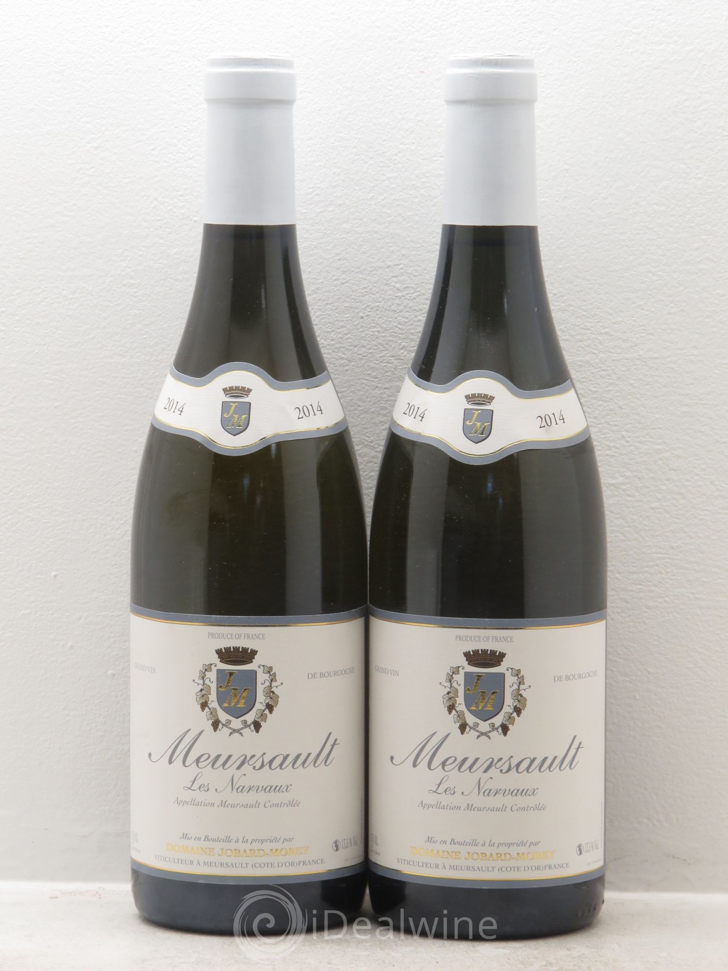 Meursault Narvaux - Domaine Jobard Morey 2014 - Posten von 2 Flaschen - 0