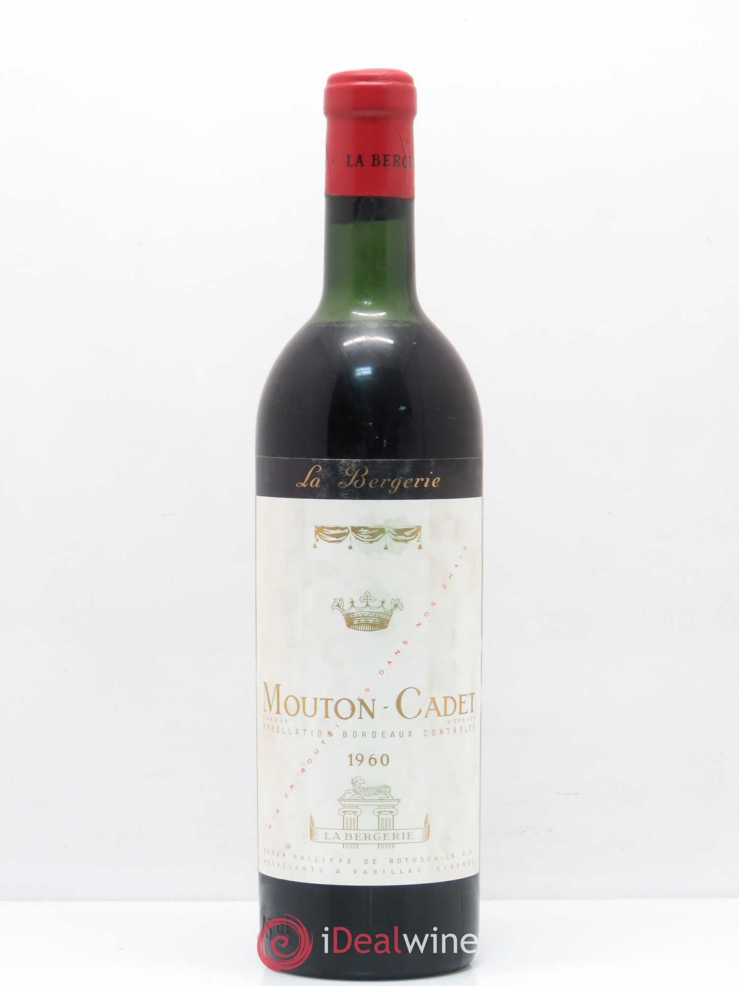 Château Mouton Cadet 1960 - Lot of 1 bottle - 0