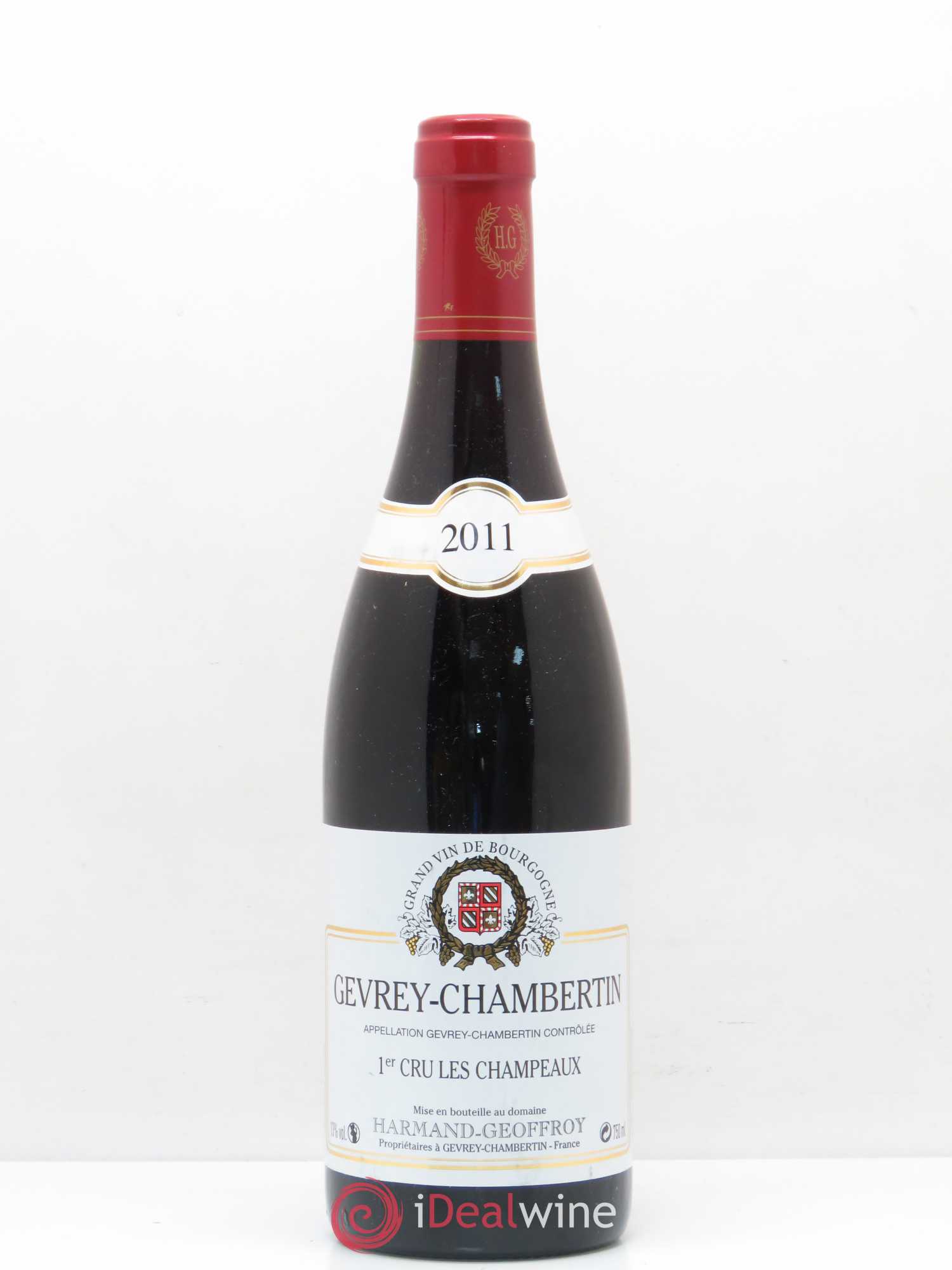 Gevrey-Chambertin 1er Cru Champeaux Domaine Harmand-Geoffroy 2011 - Posten von 1 Flasche - 0