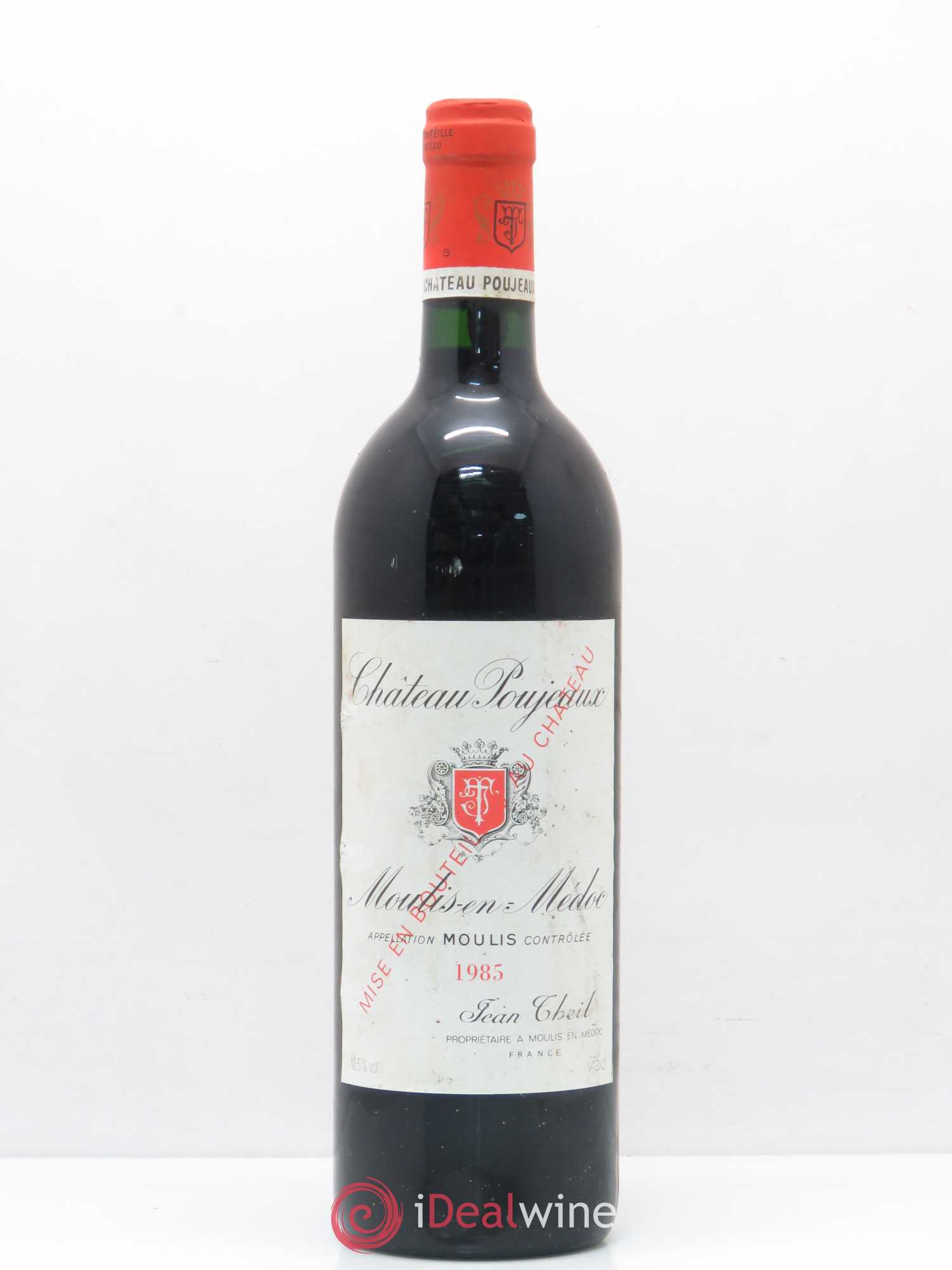 Château Poujeaux 1985 - Lot de 1 bouteille - 0