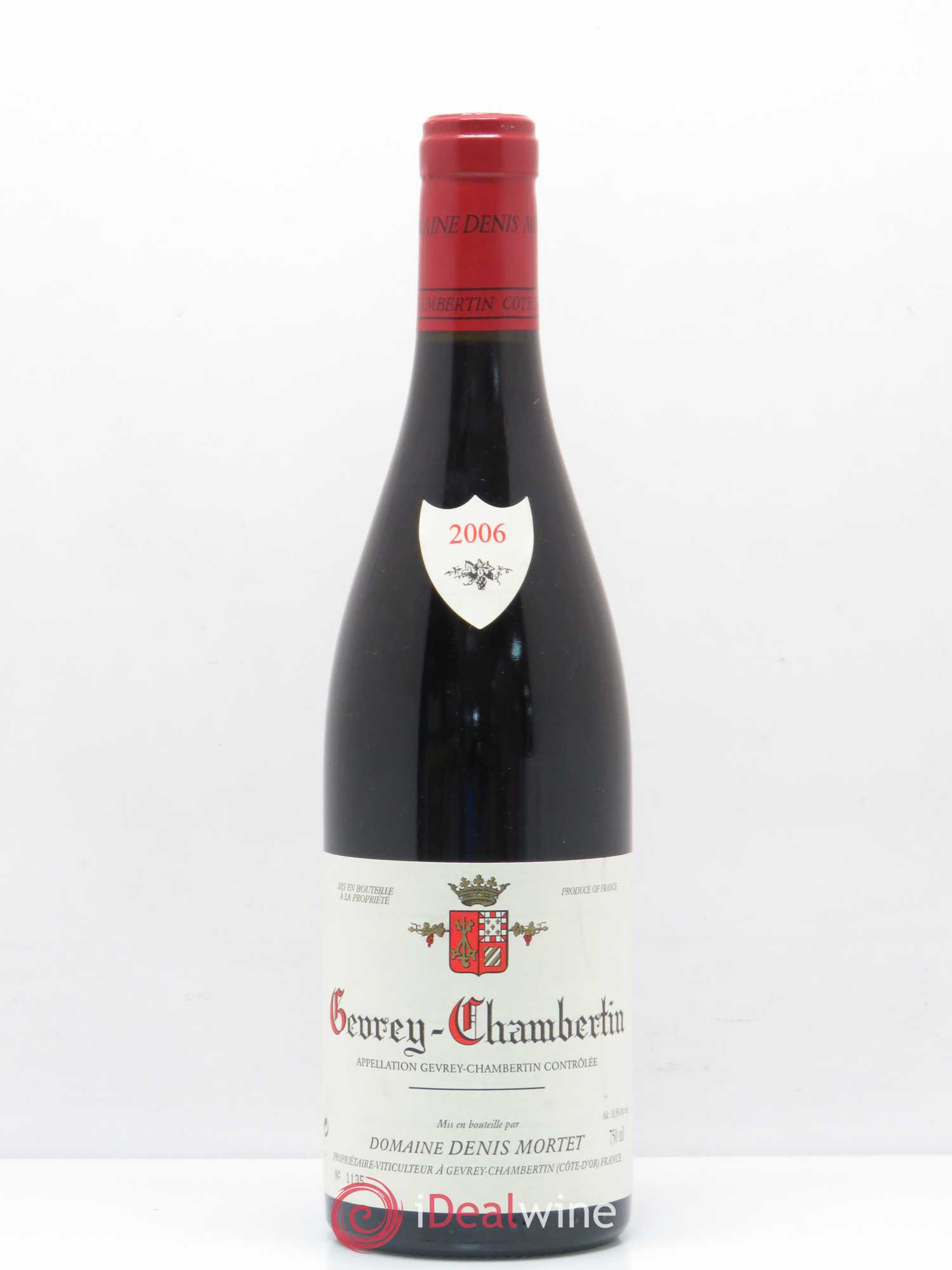 Gevrey-Chambertin Denis Mortet (Domaine) 2006 - Lot de 1 bouteille - 0