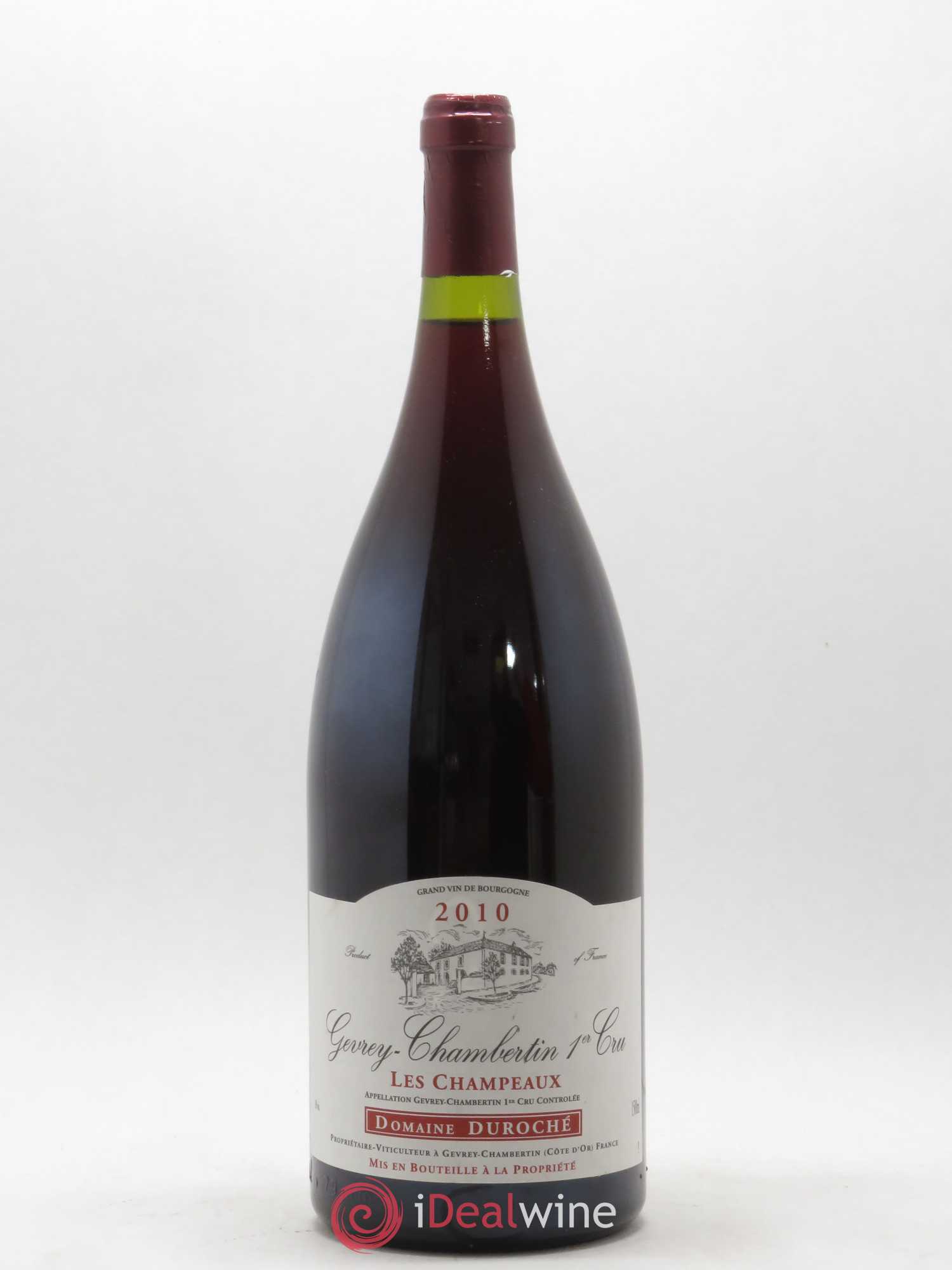 Gevrey-Chambertin 1er Cru Les Champeaux Duroche 2010 - Posten von 1 Magnum - 0