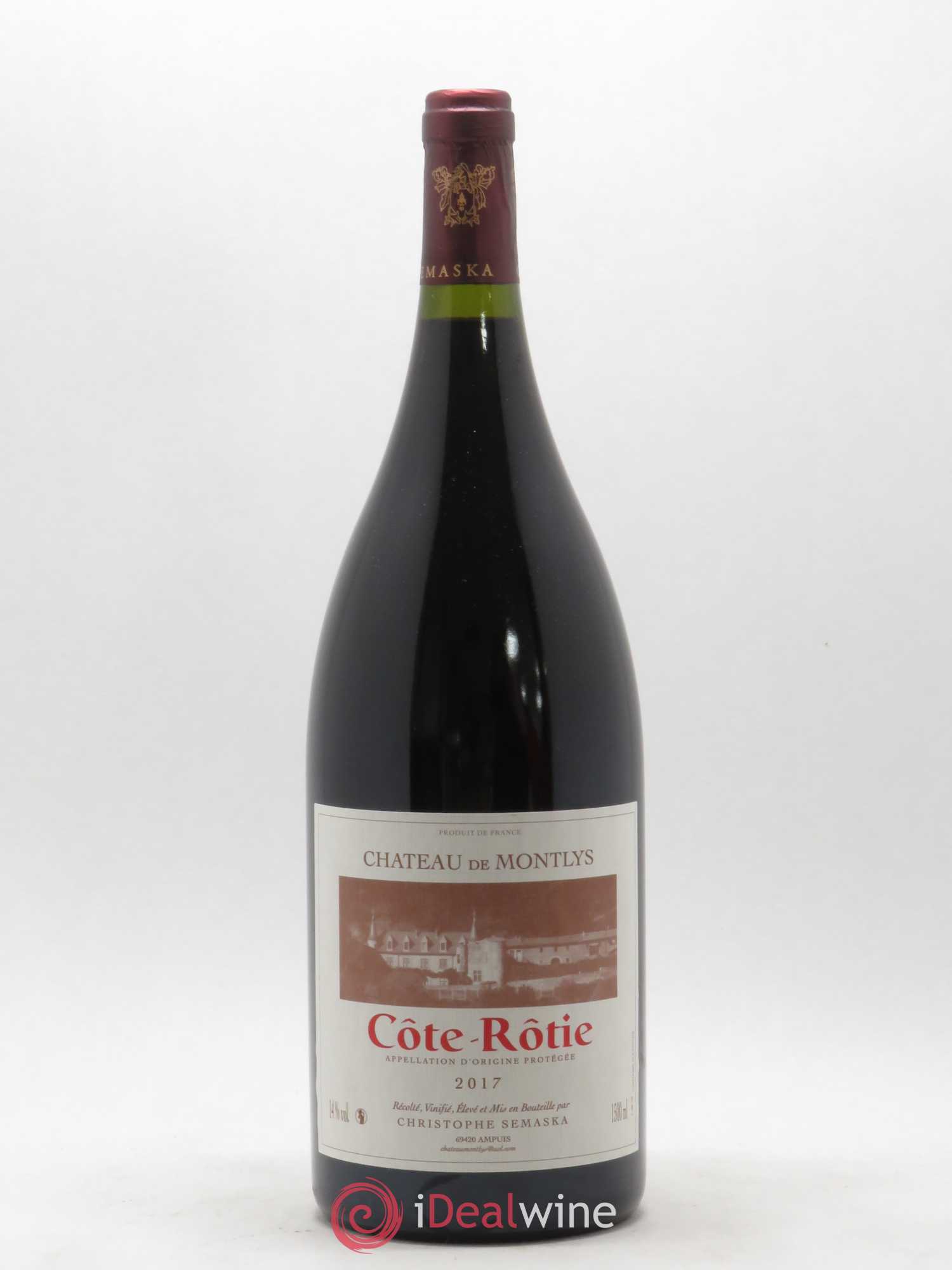 Côte-Rôtie Château de Montlys Semaska 2017 - Lot de 1 magnum - 0
