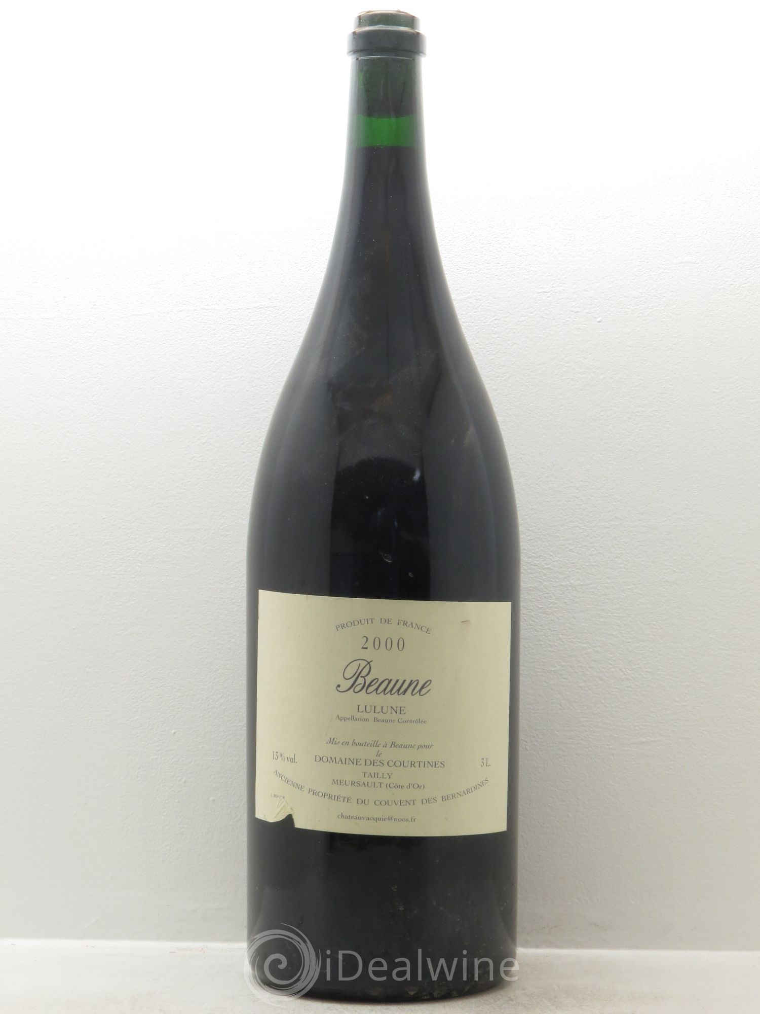 Beaune Lulune - Domaine des Courtines 2000 - Posten von 1 Jeroboam - 0