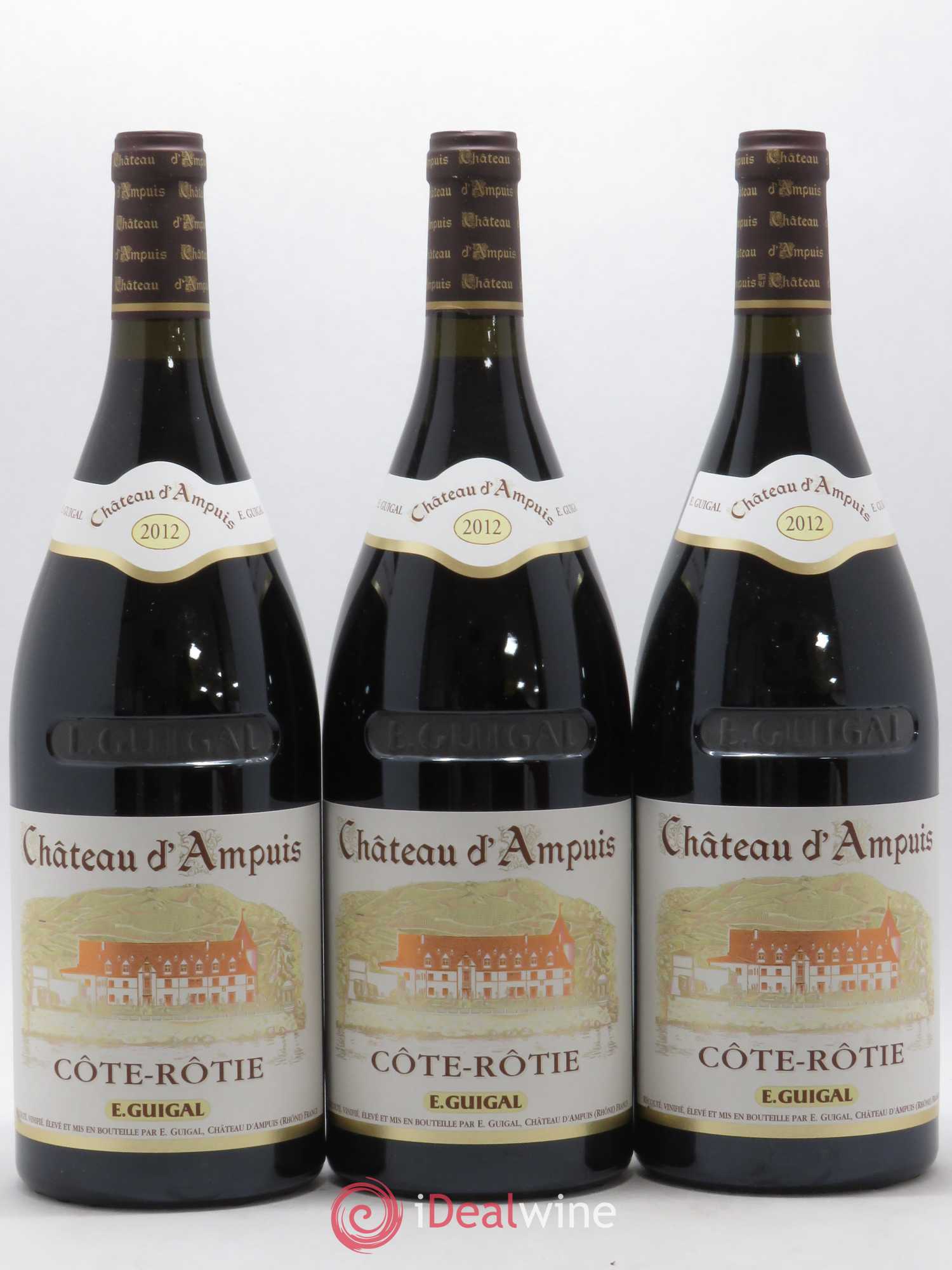Côte-Rôtie Château d'Ampuis Guigal 2012 - Lot de 3 magnums - 0