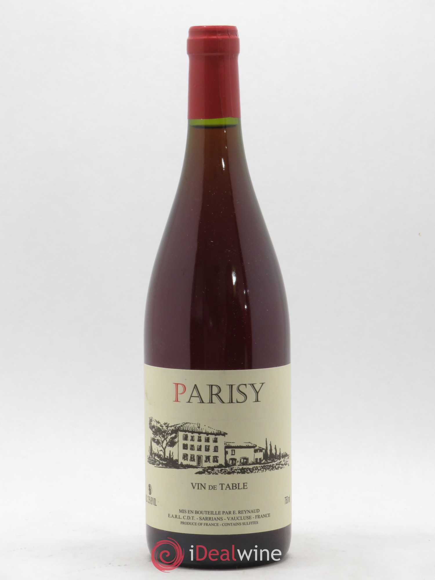 Vin de Table Parisy Emmanuel Reynaud - Posten von 1 Flasche - 0
