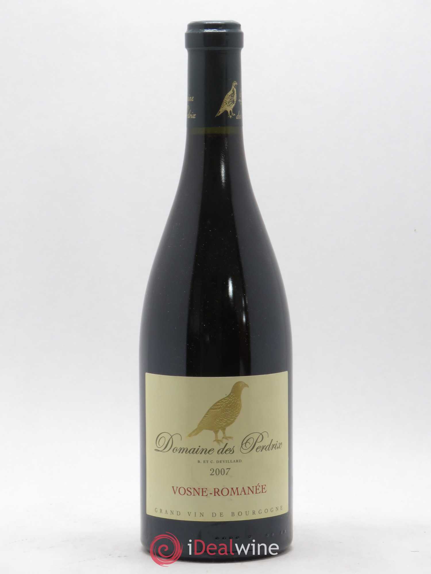 Vosne-Romanée Domaine des Perdrix 2007 - Posten von 1 Flasche - 0