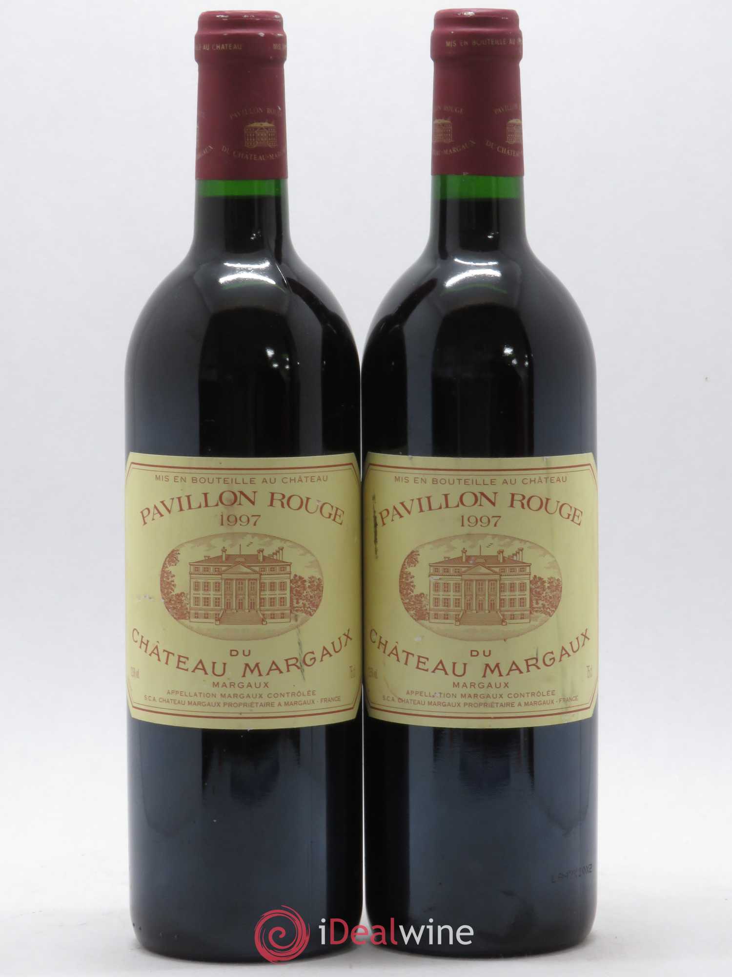 Pavillon Rouge du Château Margaux Second Vin 1997 - Lot de 2 bouteilles - 0