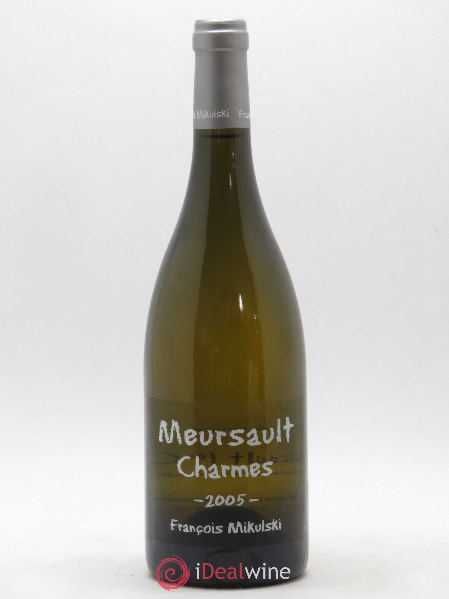 Meursault 1er Cru Charmes François Mikulski 2005 - Lot de 1 bouteille - 0