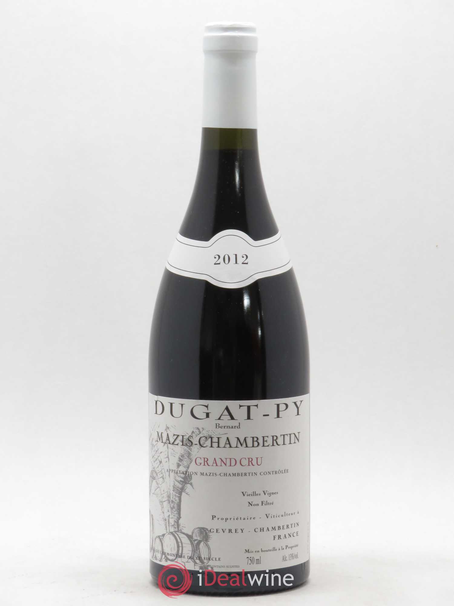 Mazis-Chambertin Grand Cru Vieilles Vignes Dugat-Py 2012 - Lot de 1 bouteille - 0