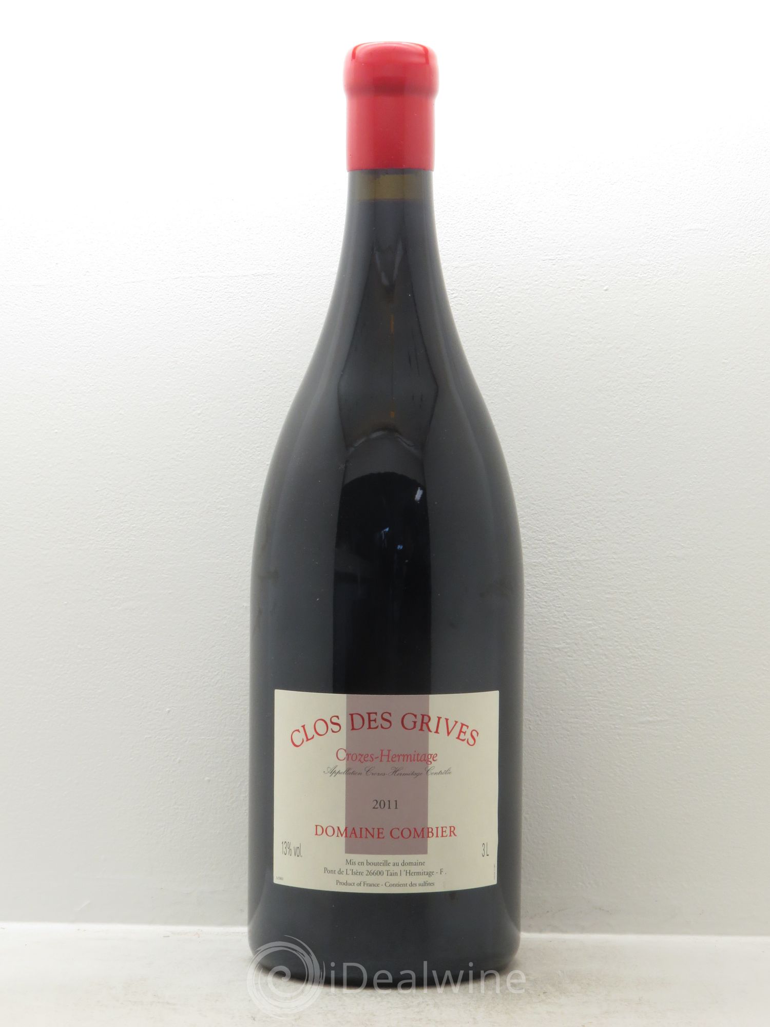 Crozes-Hermitage Clos des Grives Combier 2011 - Lot de 1 jeroboam - 0