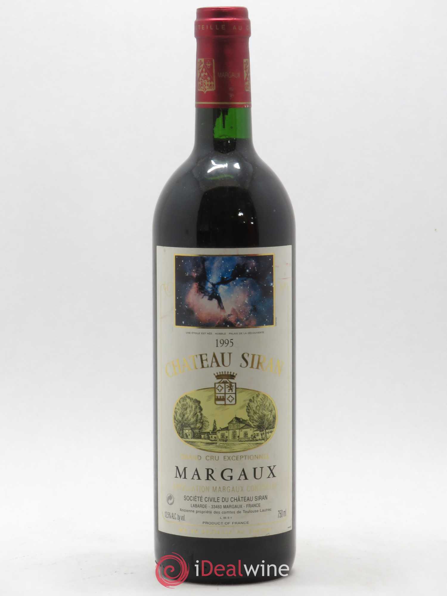 Château Siran 1995 - Lot de 1 bouteille - 0