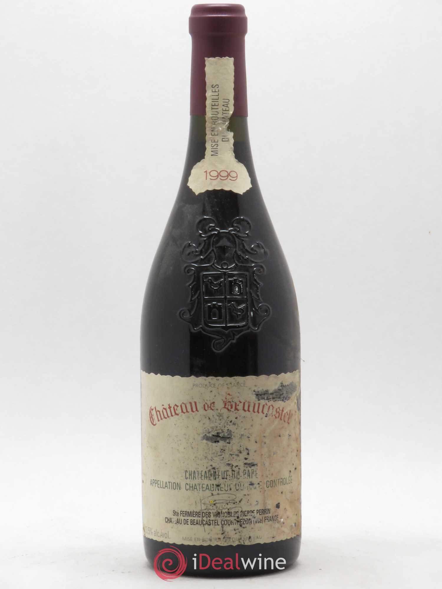 Châteauneuf-du-Pape Château de Beaucastel Famille Perrin 1999 - Lot de 1 bouteille - 0