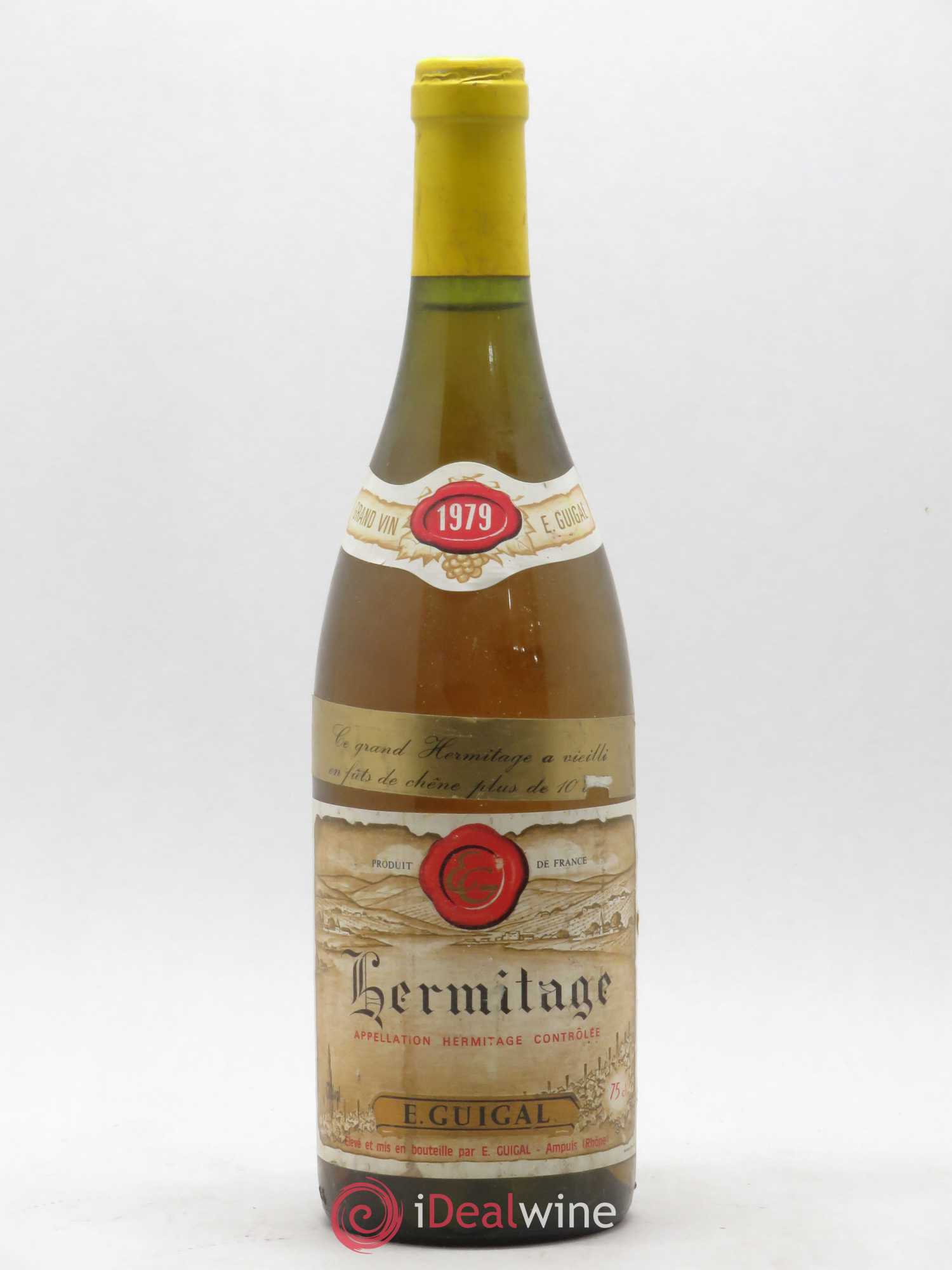 Hermitage Guigal Vieilli En Fut de Chêne de Plus de 10 ans 1979 - Posten von 1 Flasche - 0