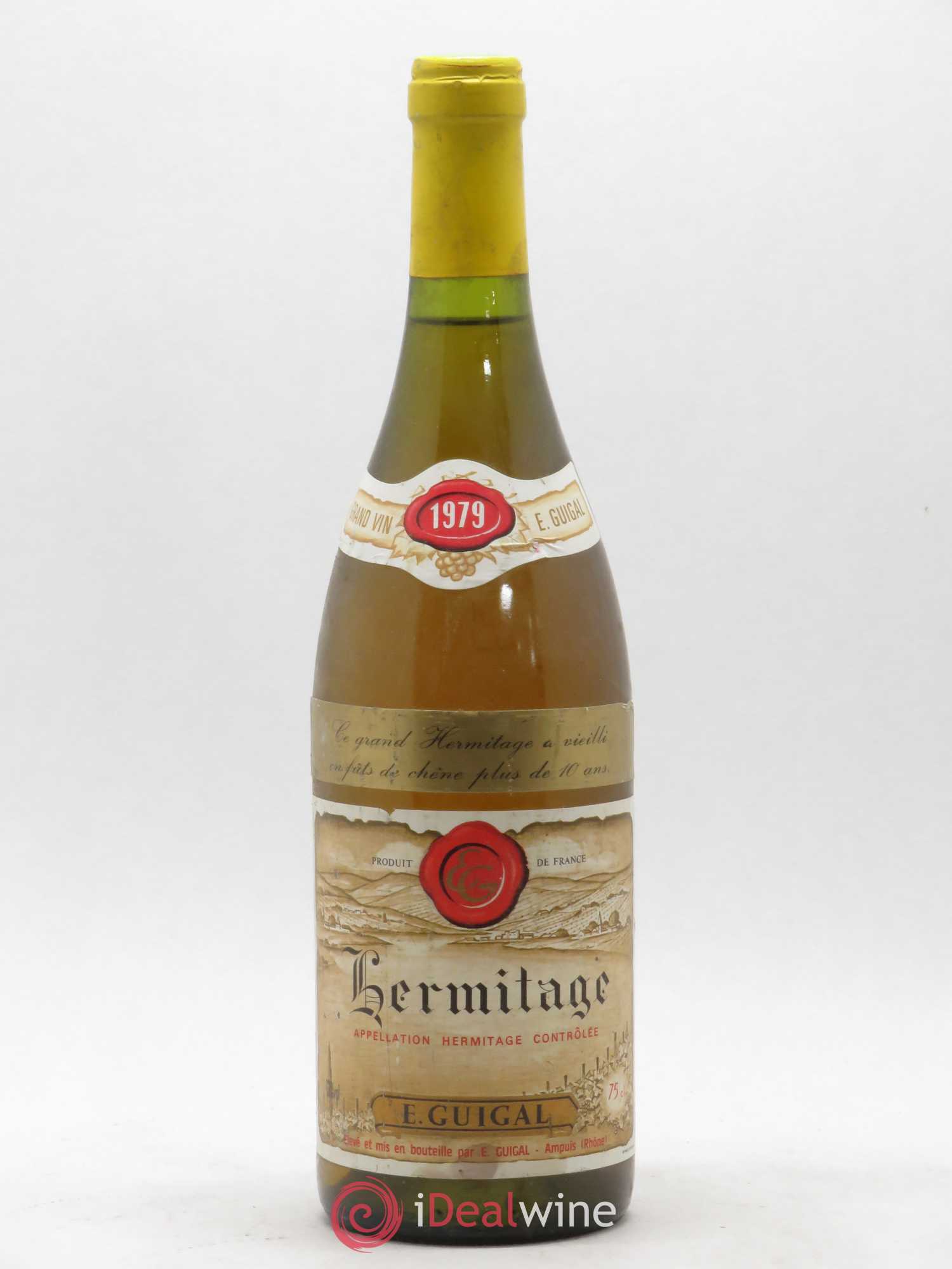 Hermitage Guigal Vieilli En Fut de Chêne de Plus de 10 ans 1979 - Posten von 1 Flasche - 0