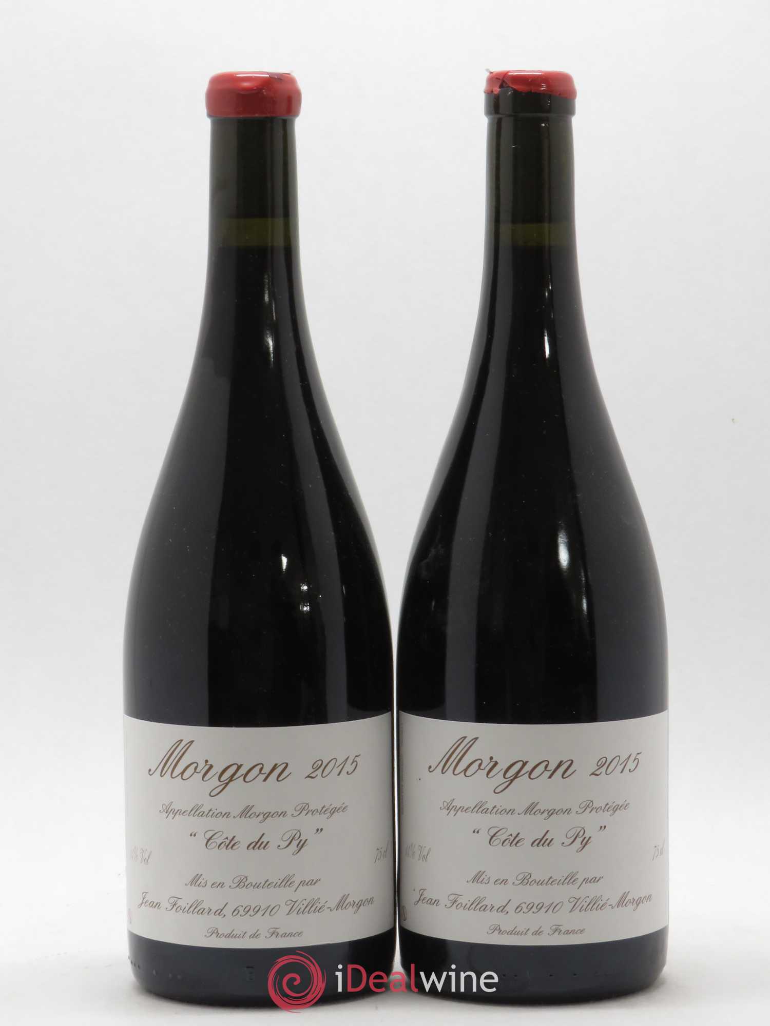Morgon Côte du Py Jean Foillard 2015 - Posten von 2 Flaschen - 0