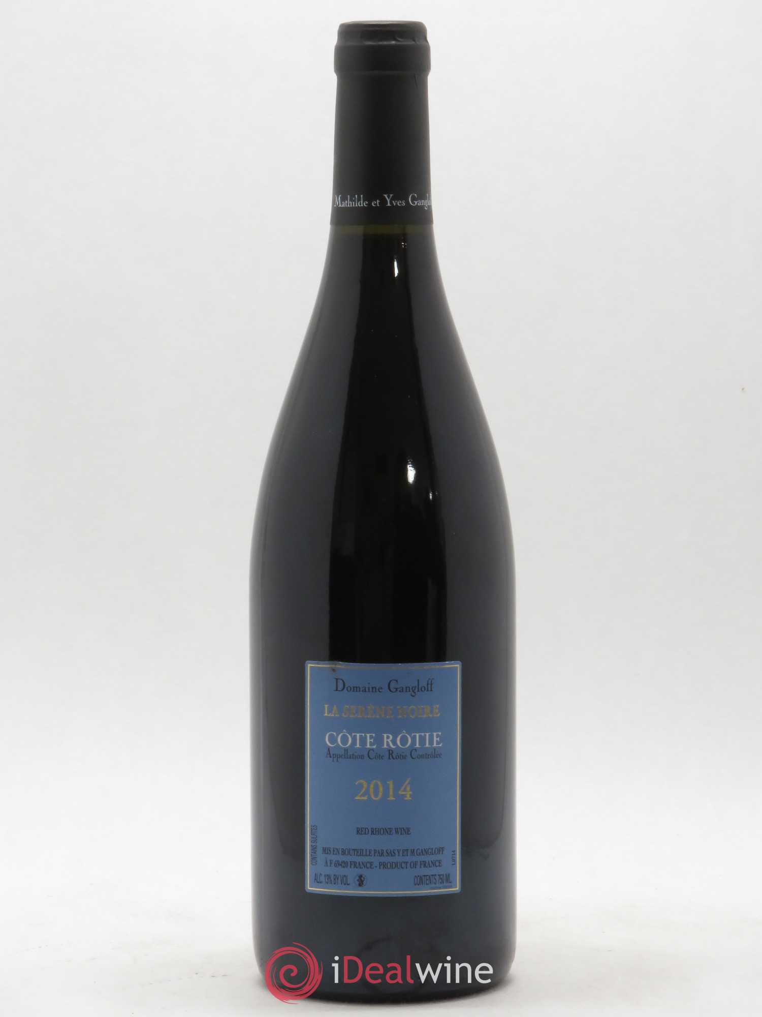 Côte-Rôtie La Sereine Noire Gangloff (Domaine) 2014 - Lot de 1 bouteille - 1