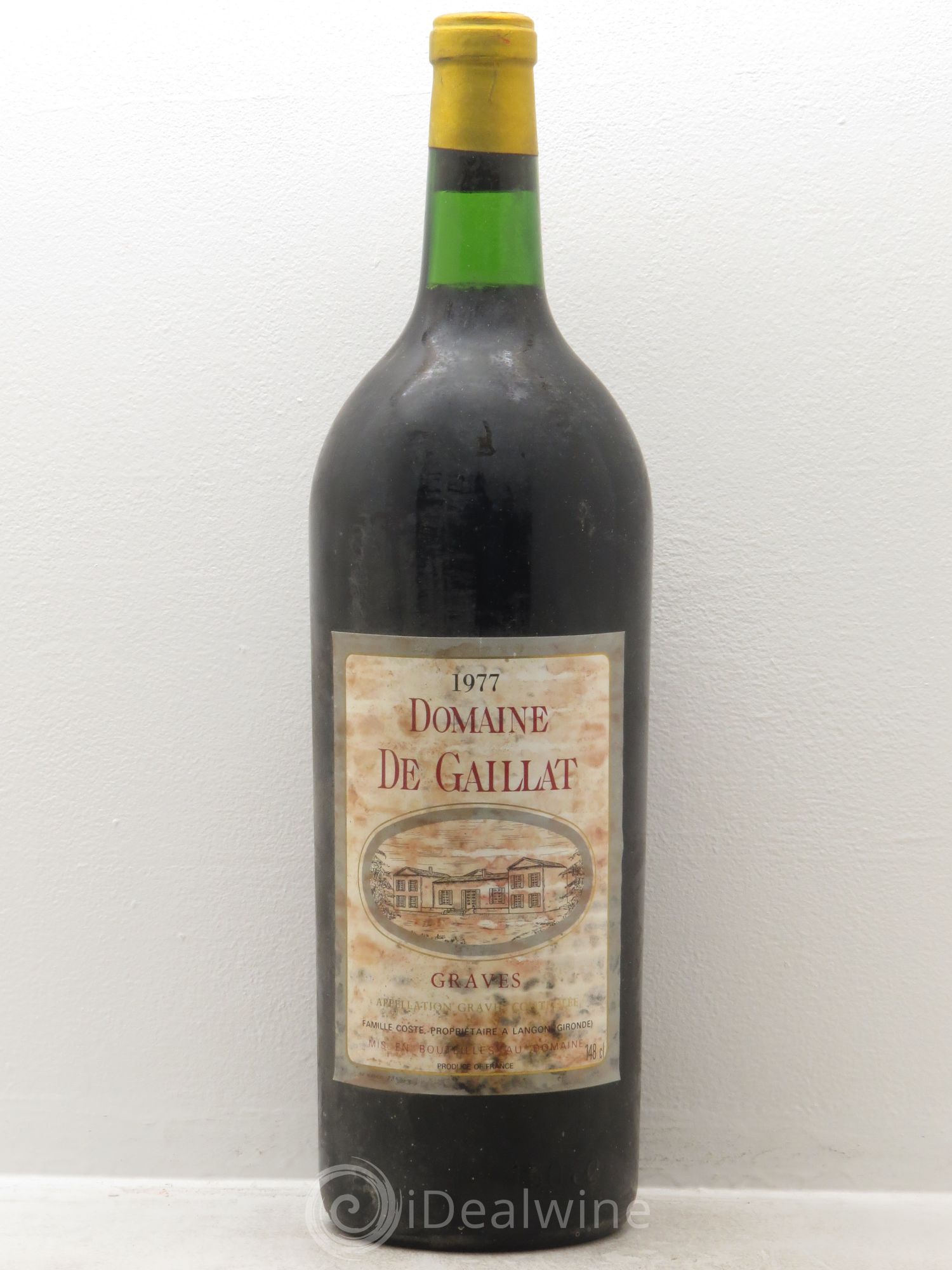 Graves Domaine de Gaillat 1977 - Posten von 1 Magnum - 0