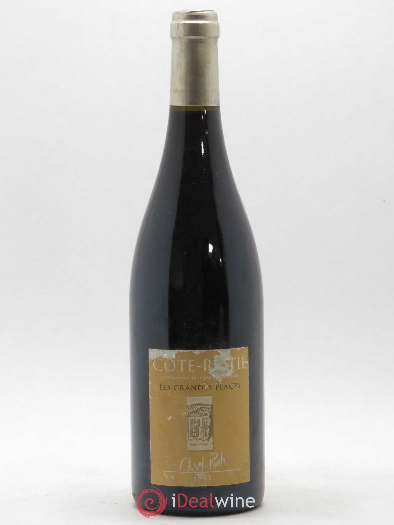 Côte-Rôtie Les Grandes Places Clusel-Roch 2007 - Lot de 1 bouteille - 0