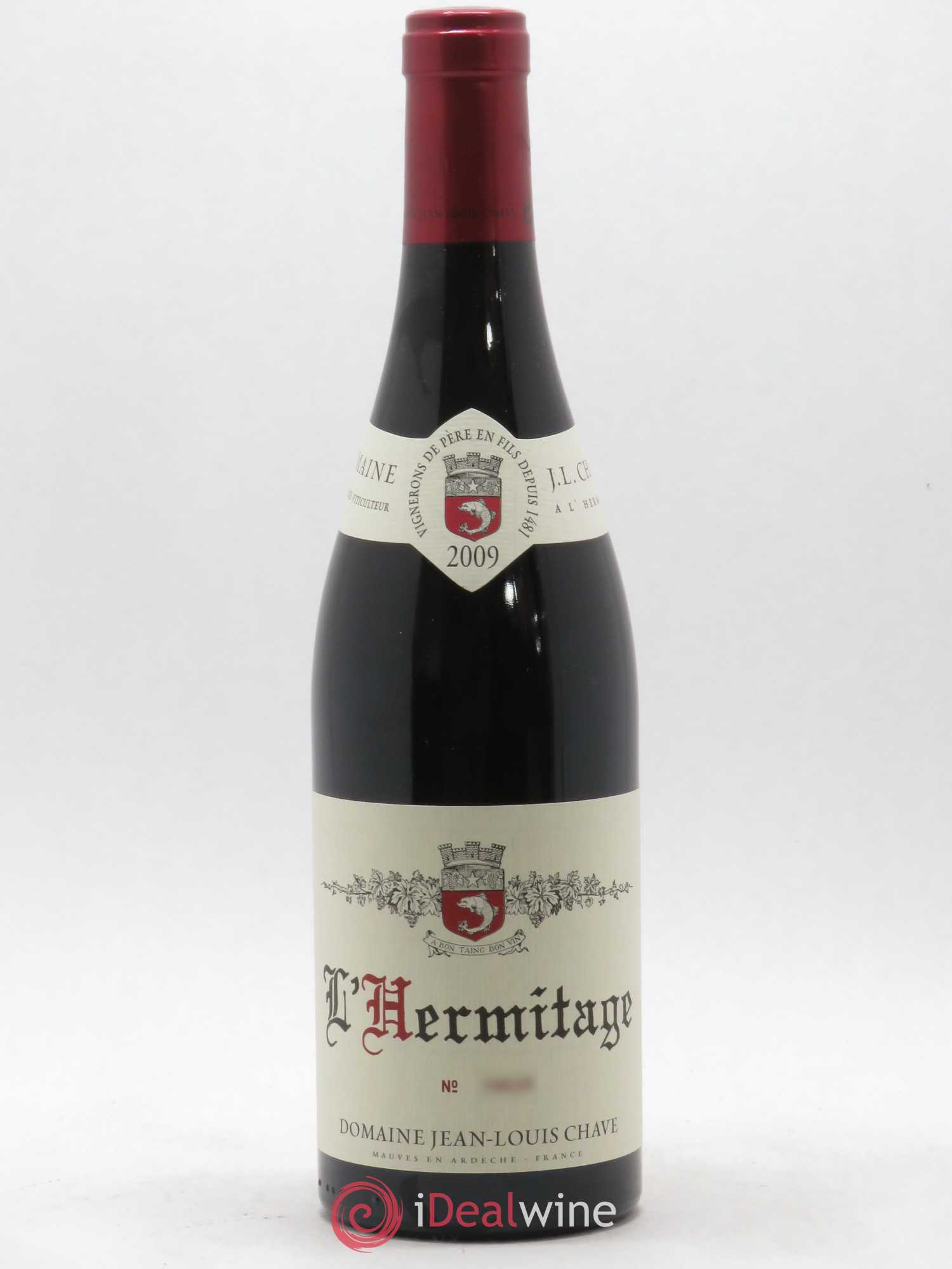 Hermitage Jean-Louis Chave 2009 - Lot de 1 bouteille - 0