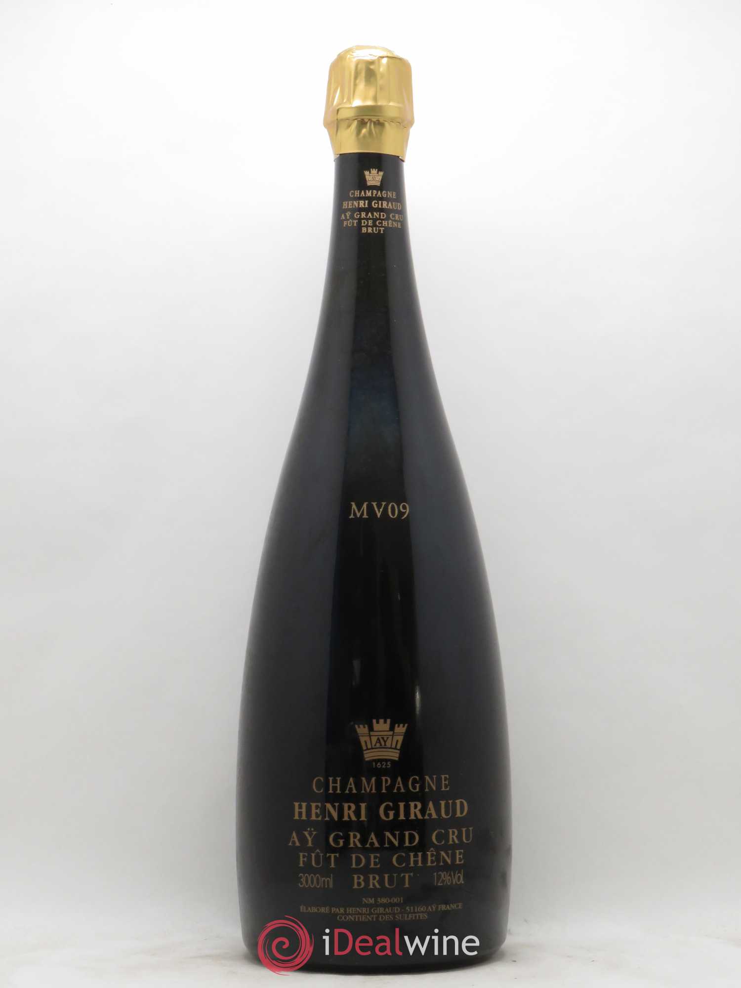 Fût de Chêne Henri Giraud MV09 - Lot de 1 jeroboam - 0