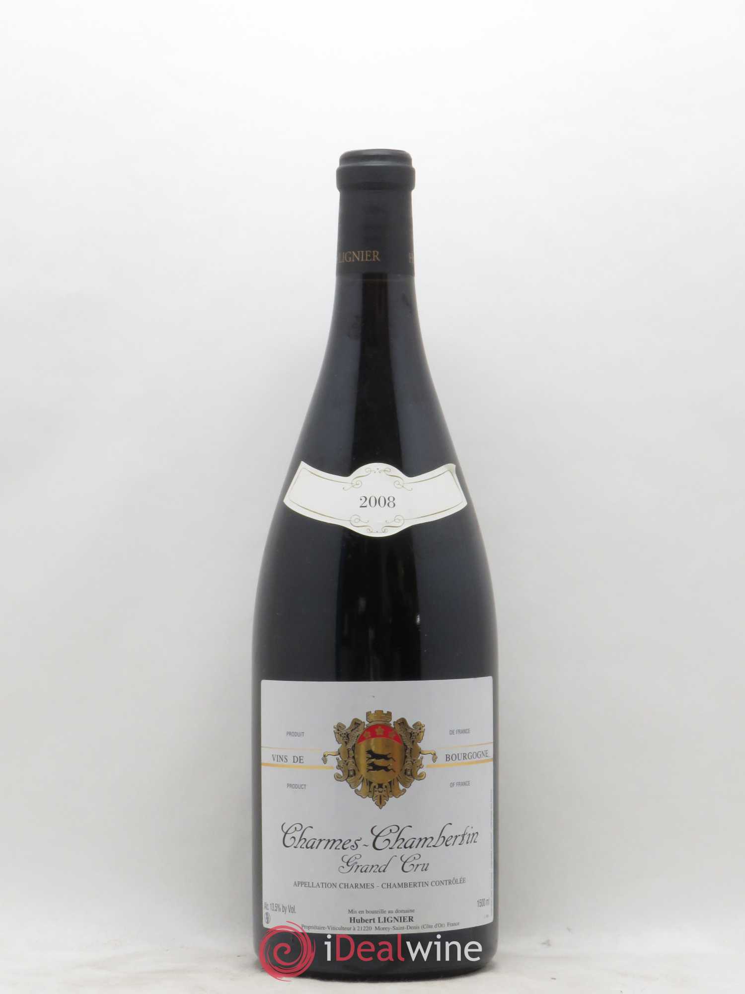 Charmes-Chambertin Grand Cru Hubert Lignier (Domaine) 2008 - Lot de 1 magnum - 0