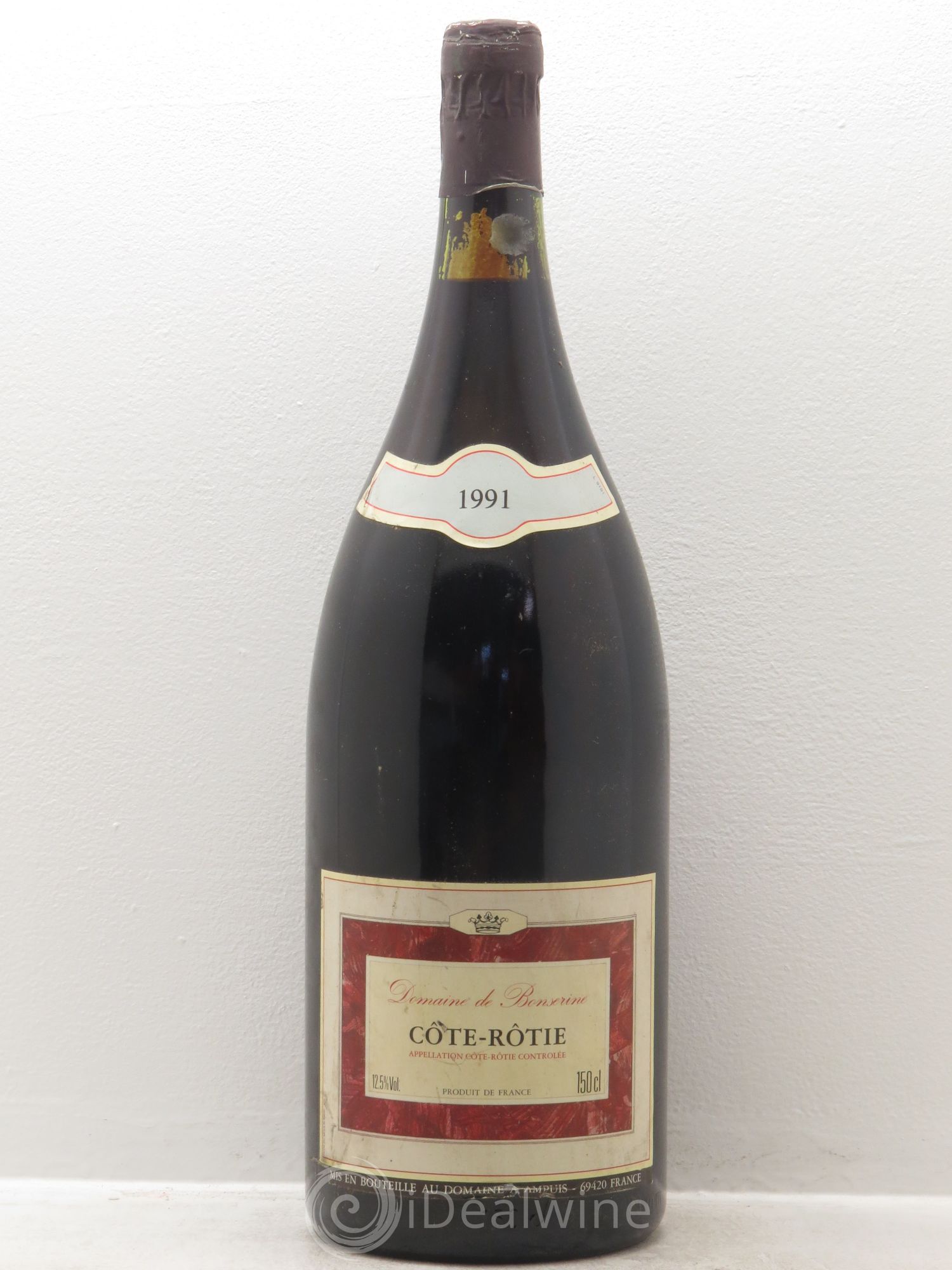 Côte-Rôtie Domaine Bonserine 1991 - Posten von 1 Magnum - 0