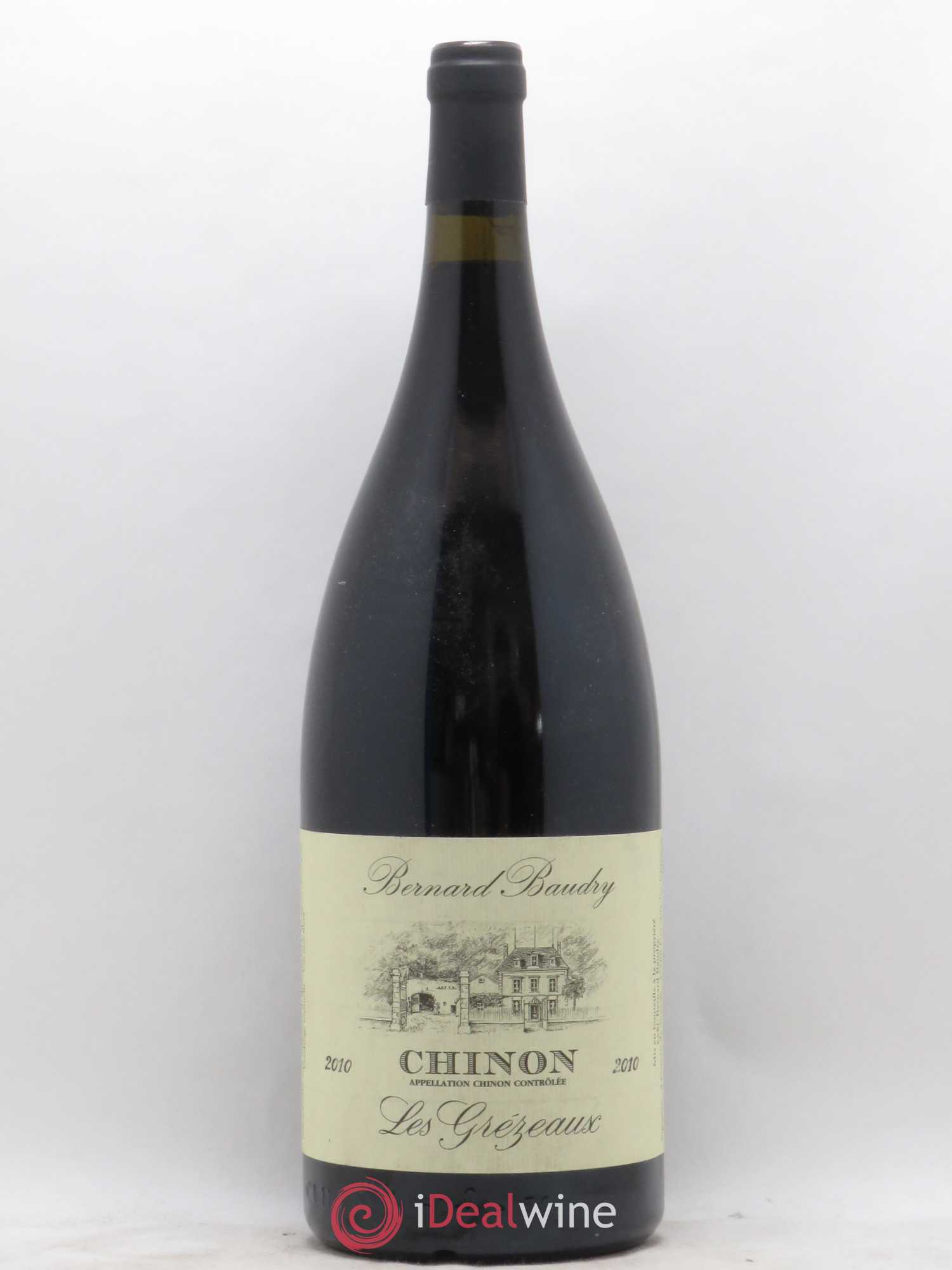 Chinon Les Grézeaux Bernard Baudry 2010 - Lot de 1 magnum - 0