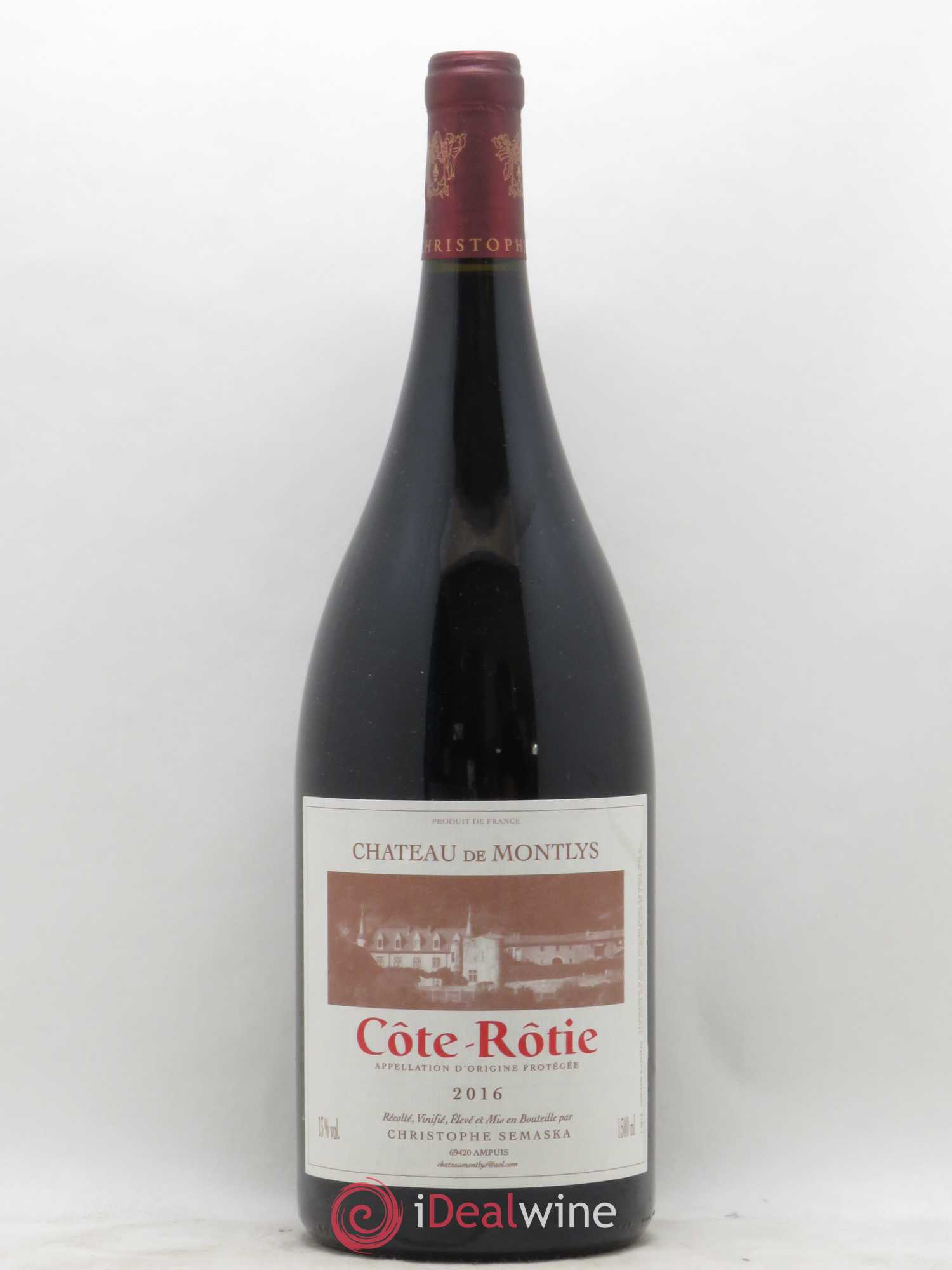 Côte-Rôtie Château de Montlys Semaska 2016 - Posten von 1 Magnum - 0