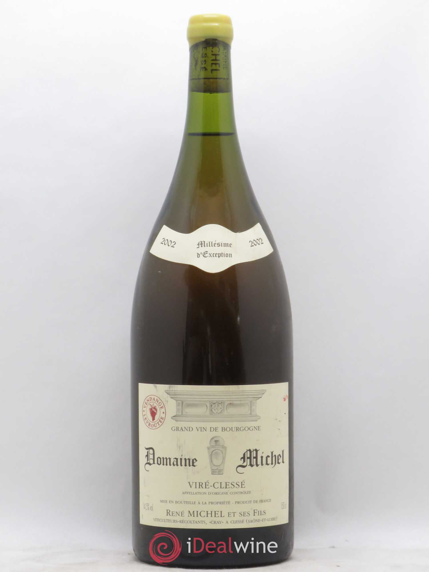 Viré-Clessé Vendanges Levroutées René Michel 2002 - Posten von 1 Magnum - 0