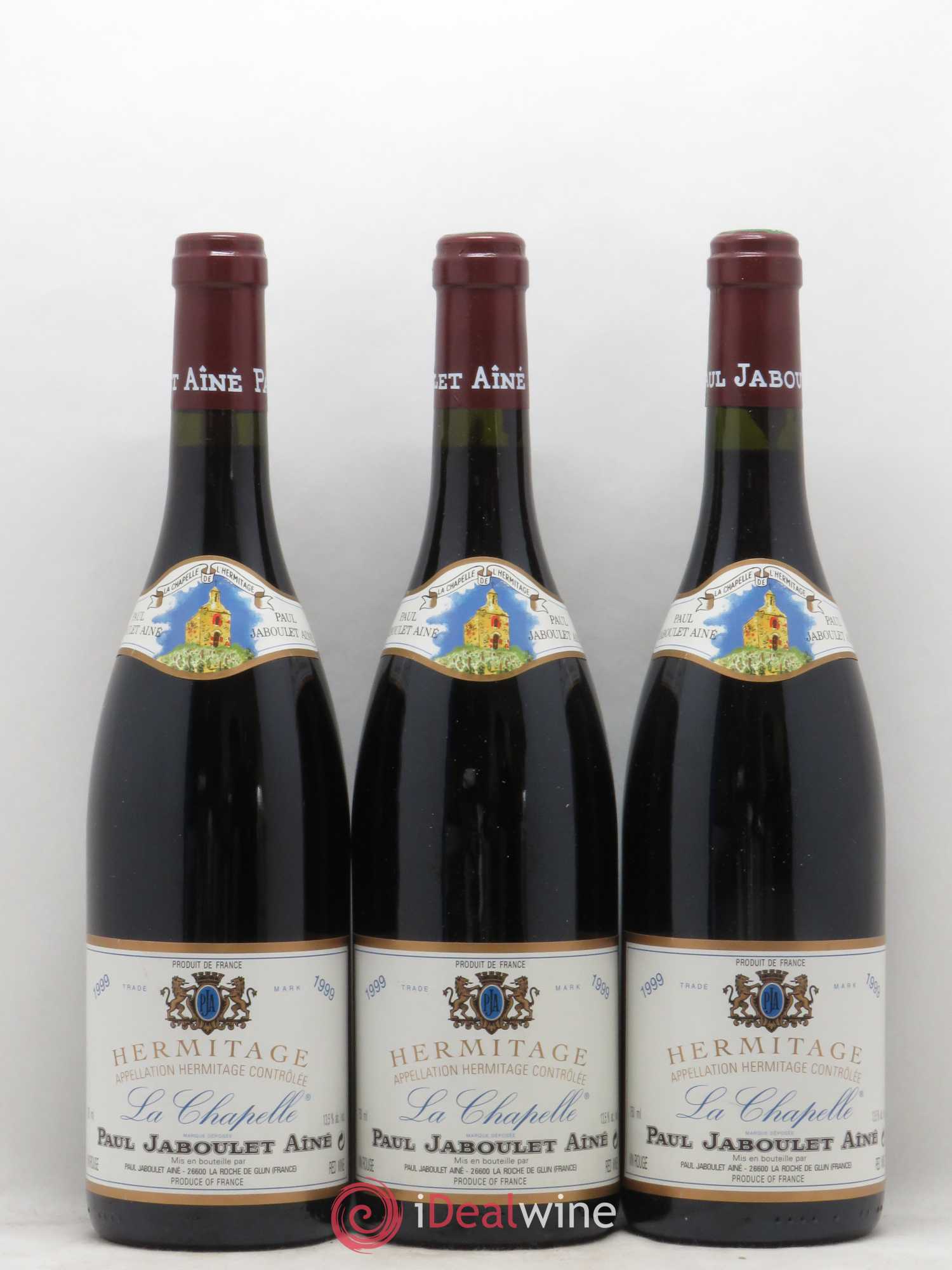 Hermitage La Chapelle Paul Jaboulet Ainé 1999 - Lot de 6 bouteilles - 1